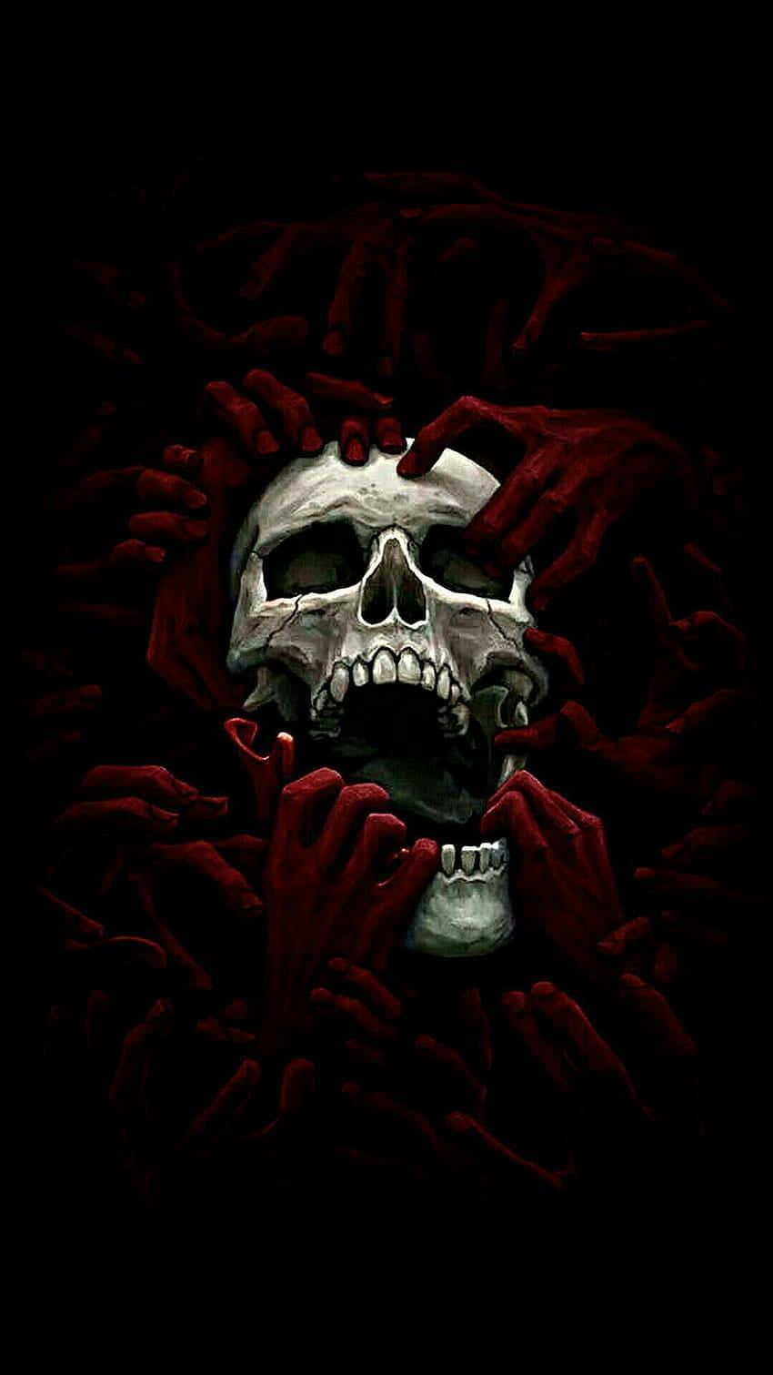 Skull Background — 850x1511 wallpaper