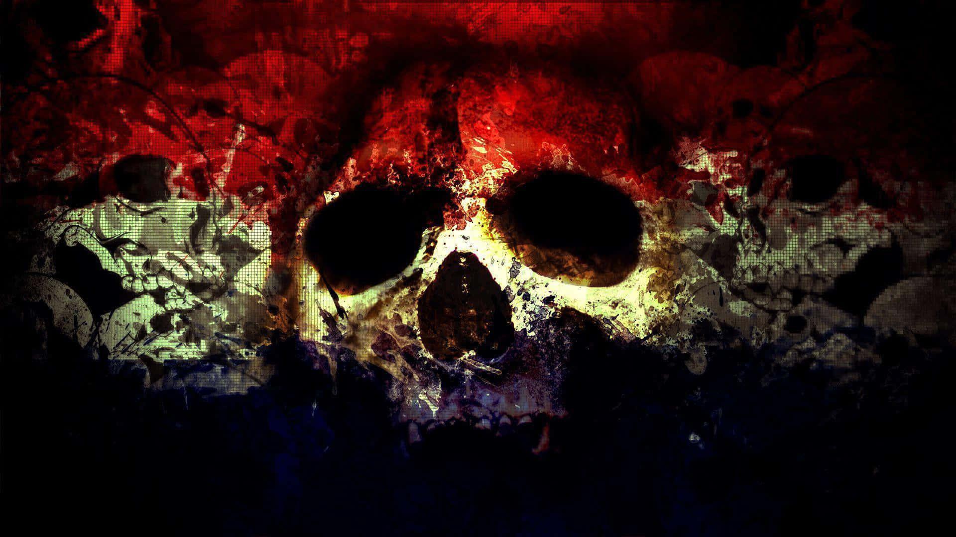 Skull Background — 1920x1080 wallpaper
