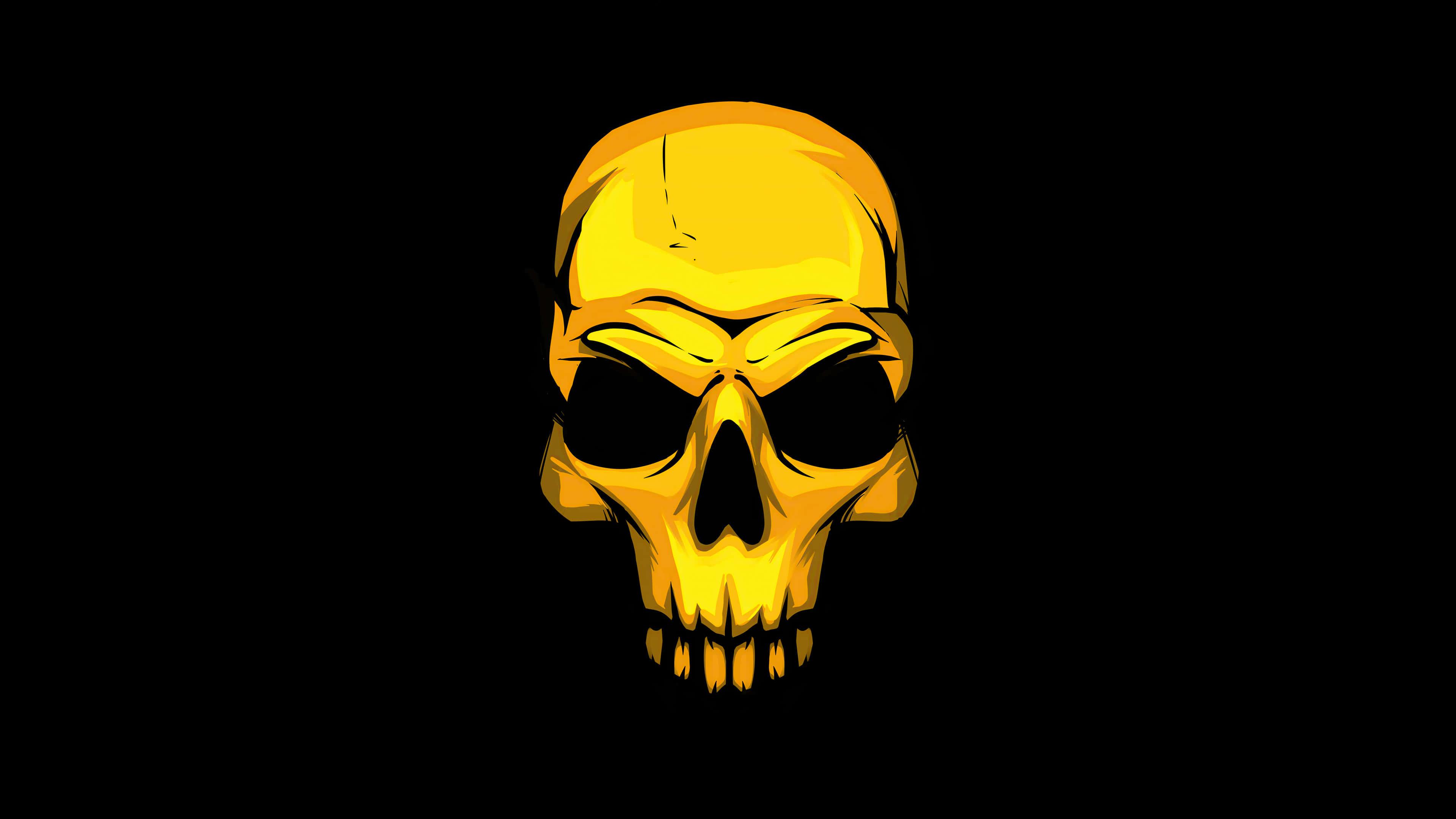 Skull Background — 3840x2160 wallpaper