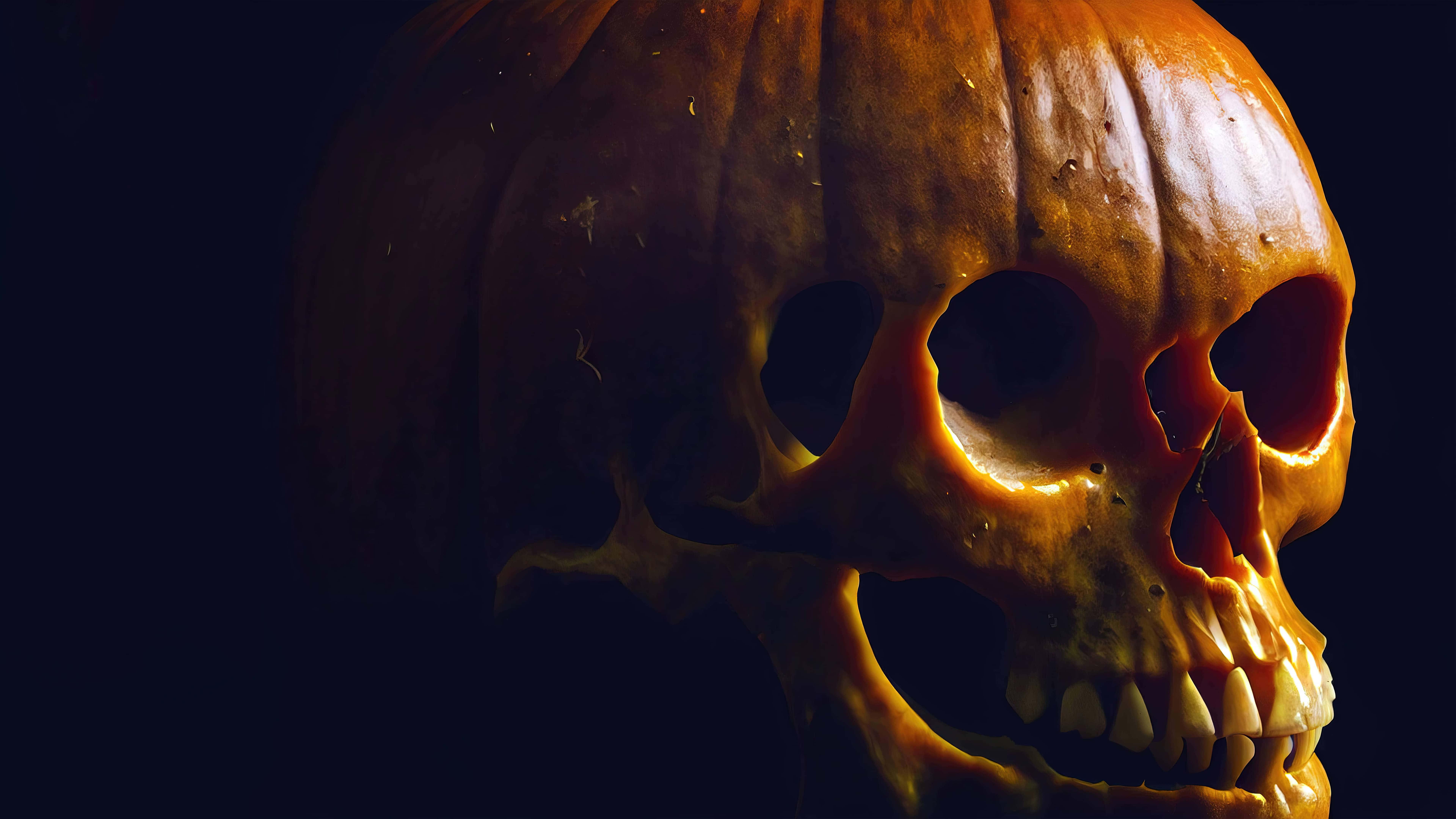 Skull Background — 7680x4320 wallpaper