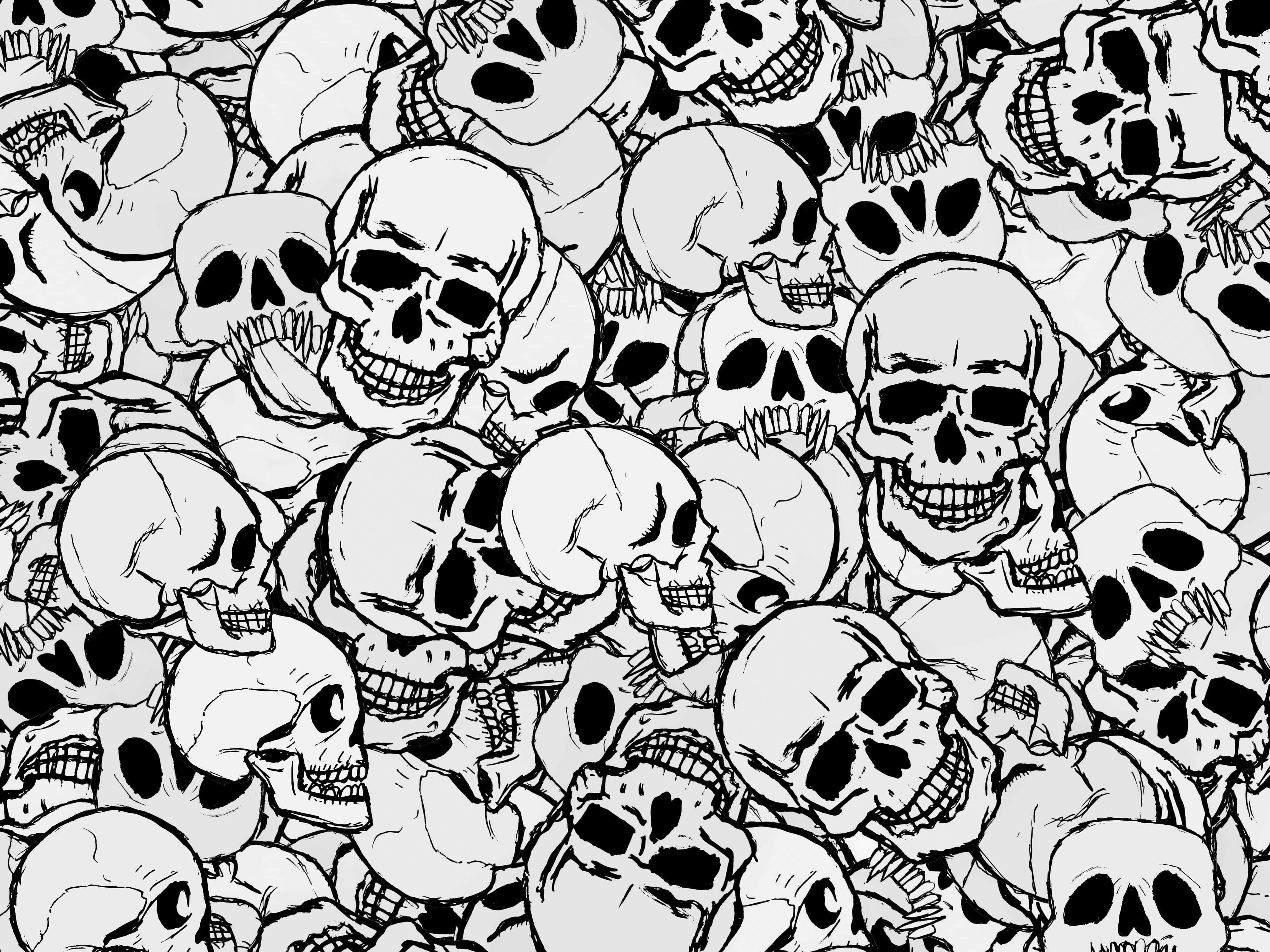 Skull Background — 4000x3000 wallpaper