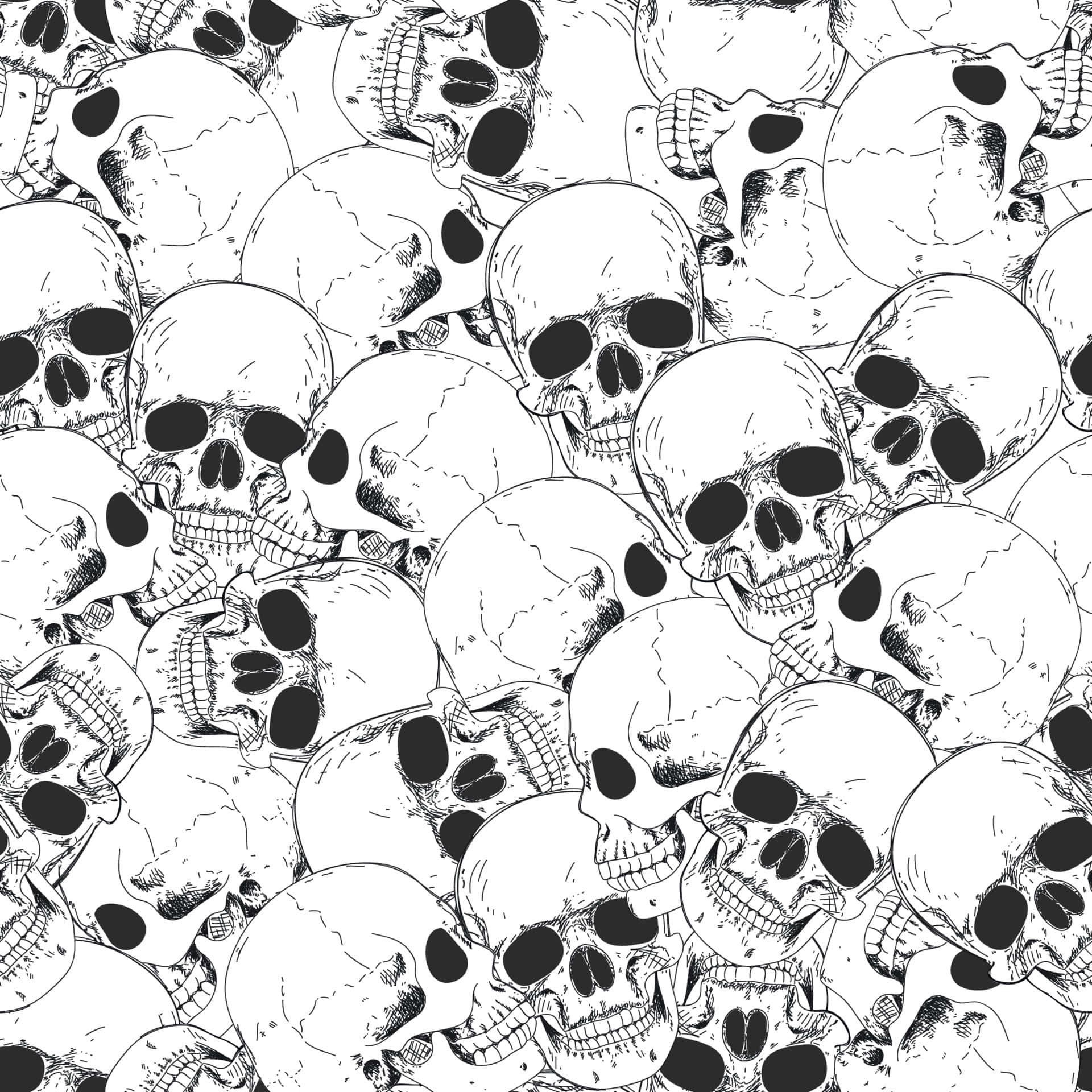 Skull Background — 1920x1920 wallpaper