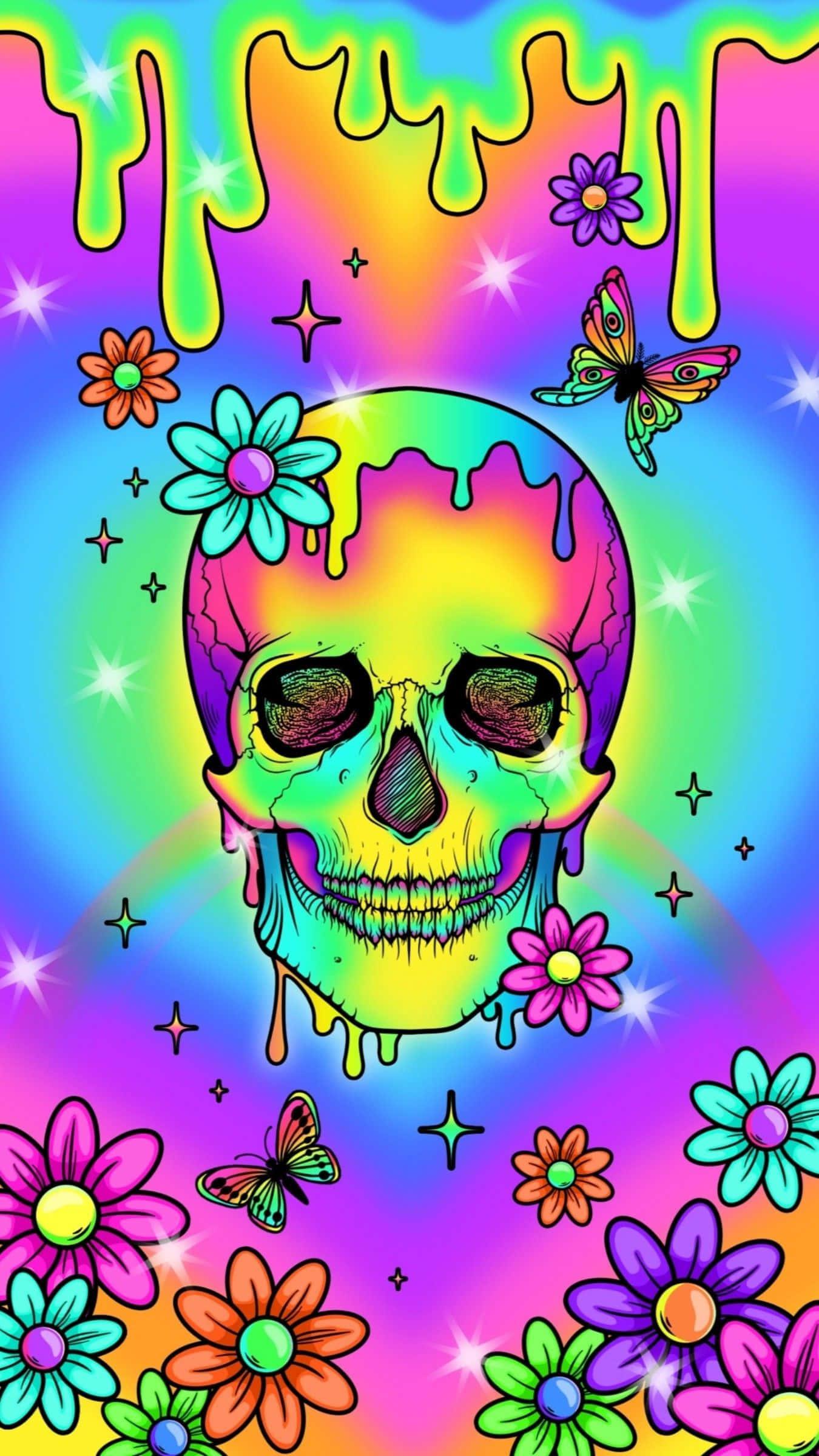 Skull Background — 1350x2400 wallpaper