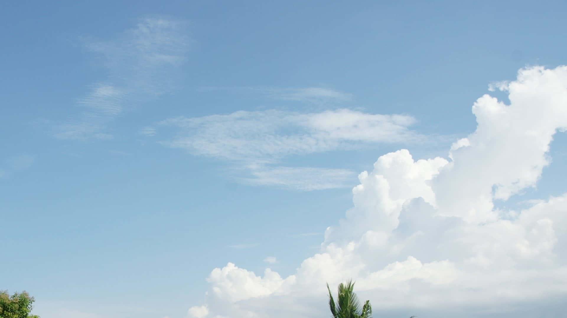 Sky Background Light Blue Clouds — 1920x1080 wallpaper