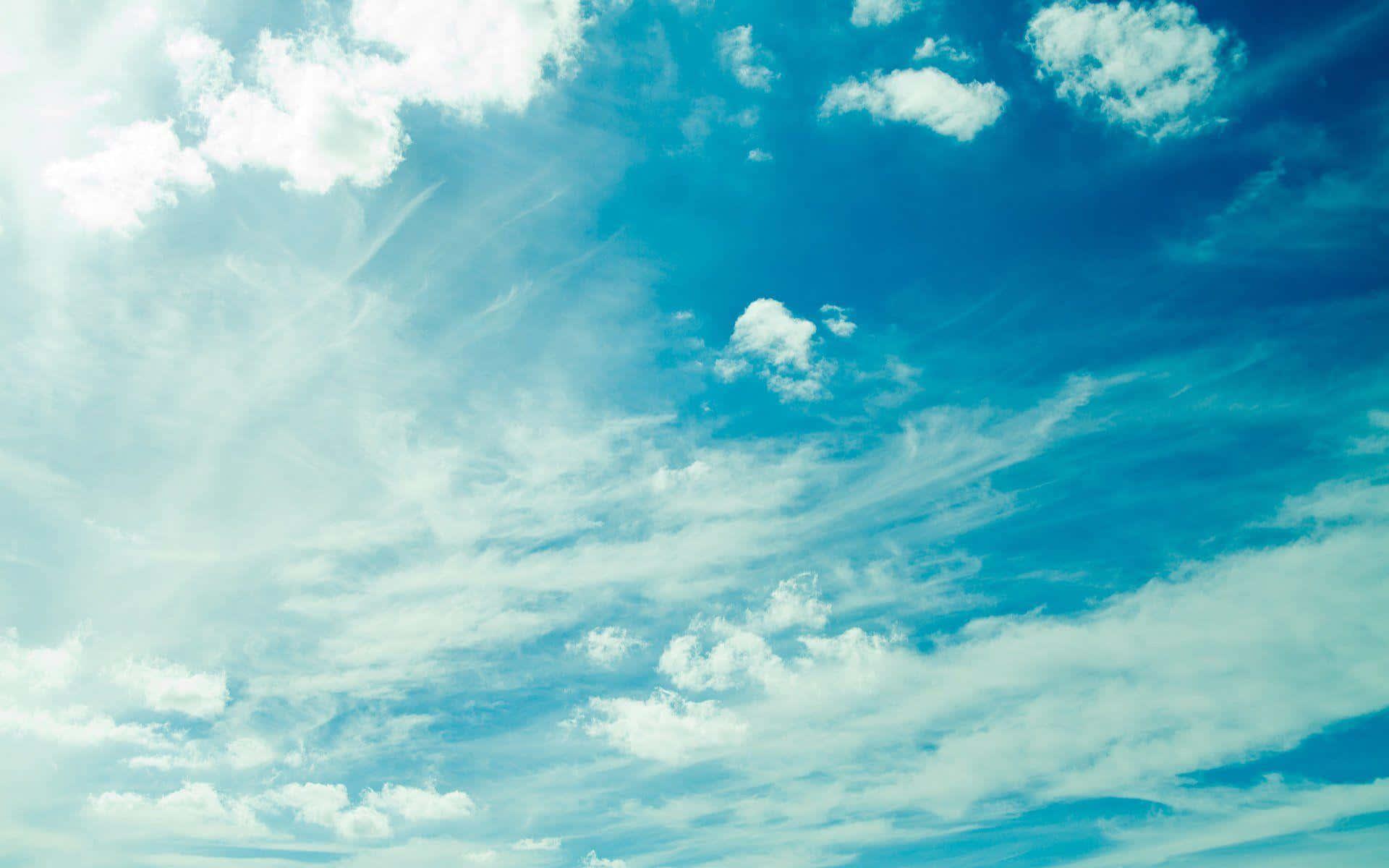 Sky Background White Clouds — 1920x1200 wallpaper