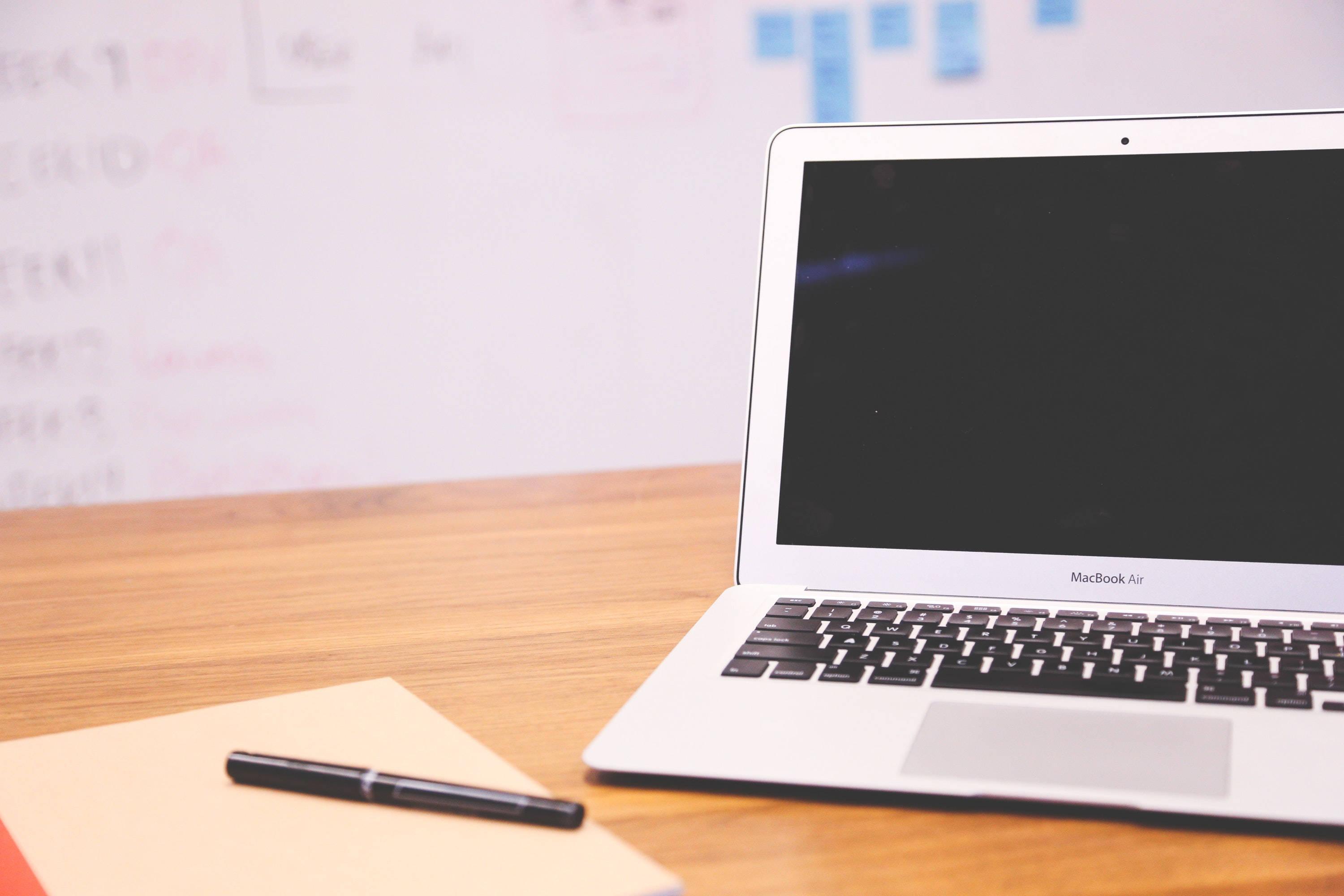 Sleek and Stylish Cute Laptop on Pink Background — 3000x2000 wallpaper