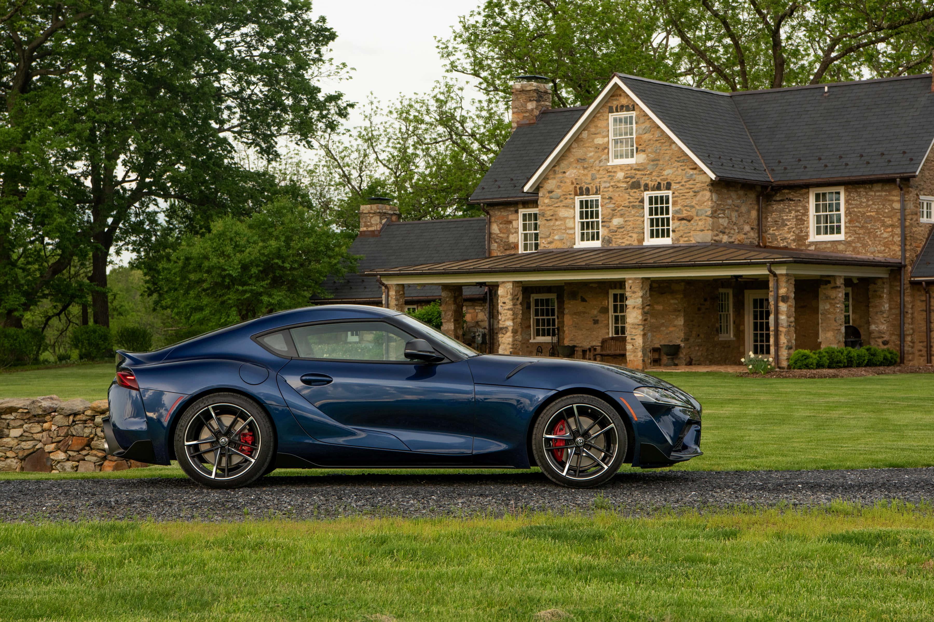 Sleek Supra Sports Car — 3600x2399 wallpaper