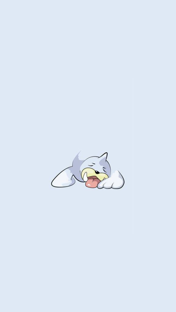 Sleeping Seel Pokemon Iphone — 576x1024 wallpaper