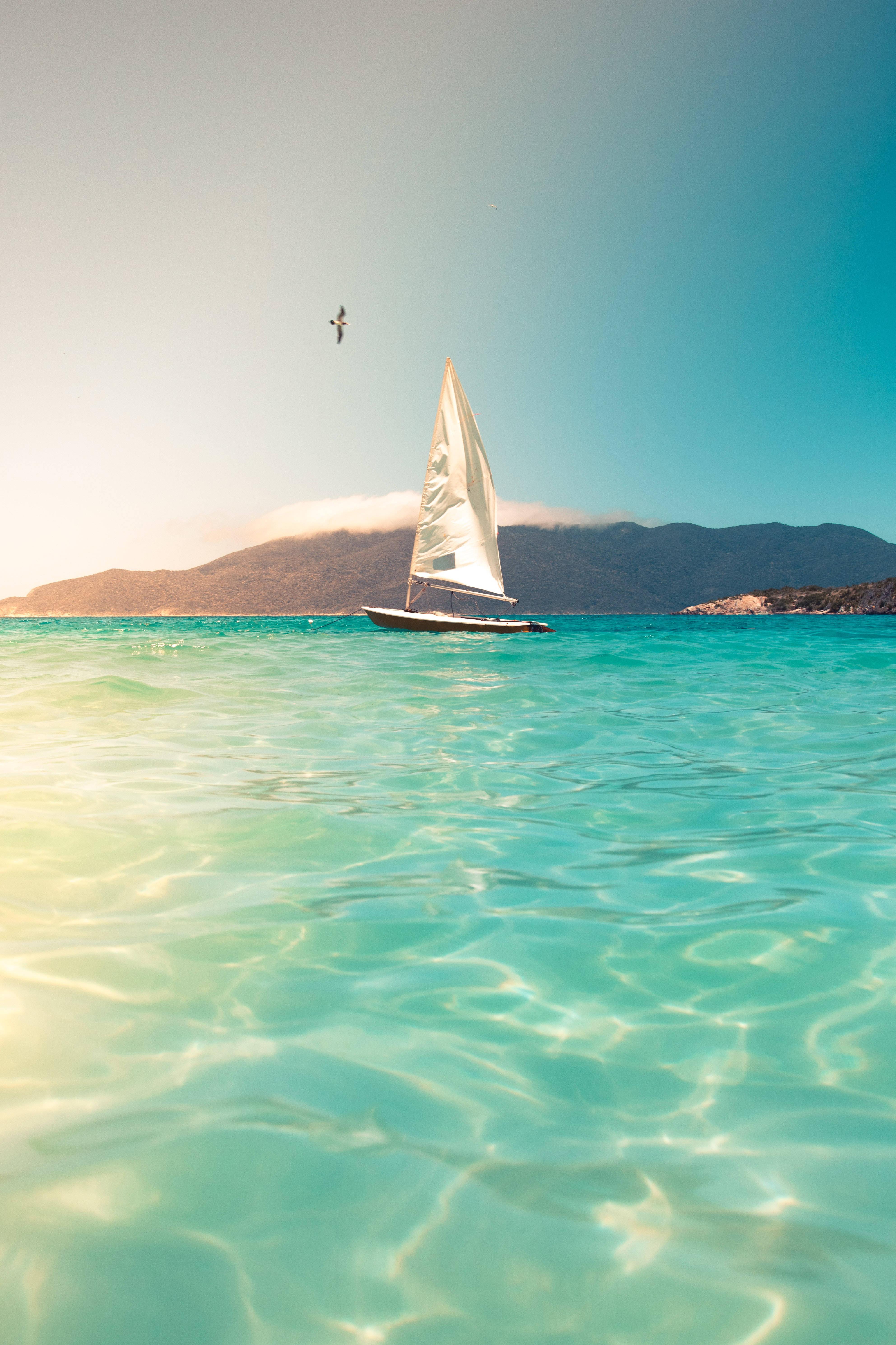 Small Sailboat Summer iPhone — 3970x5955 wallpaper