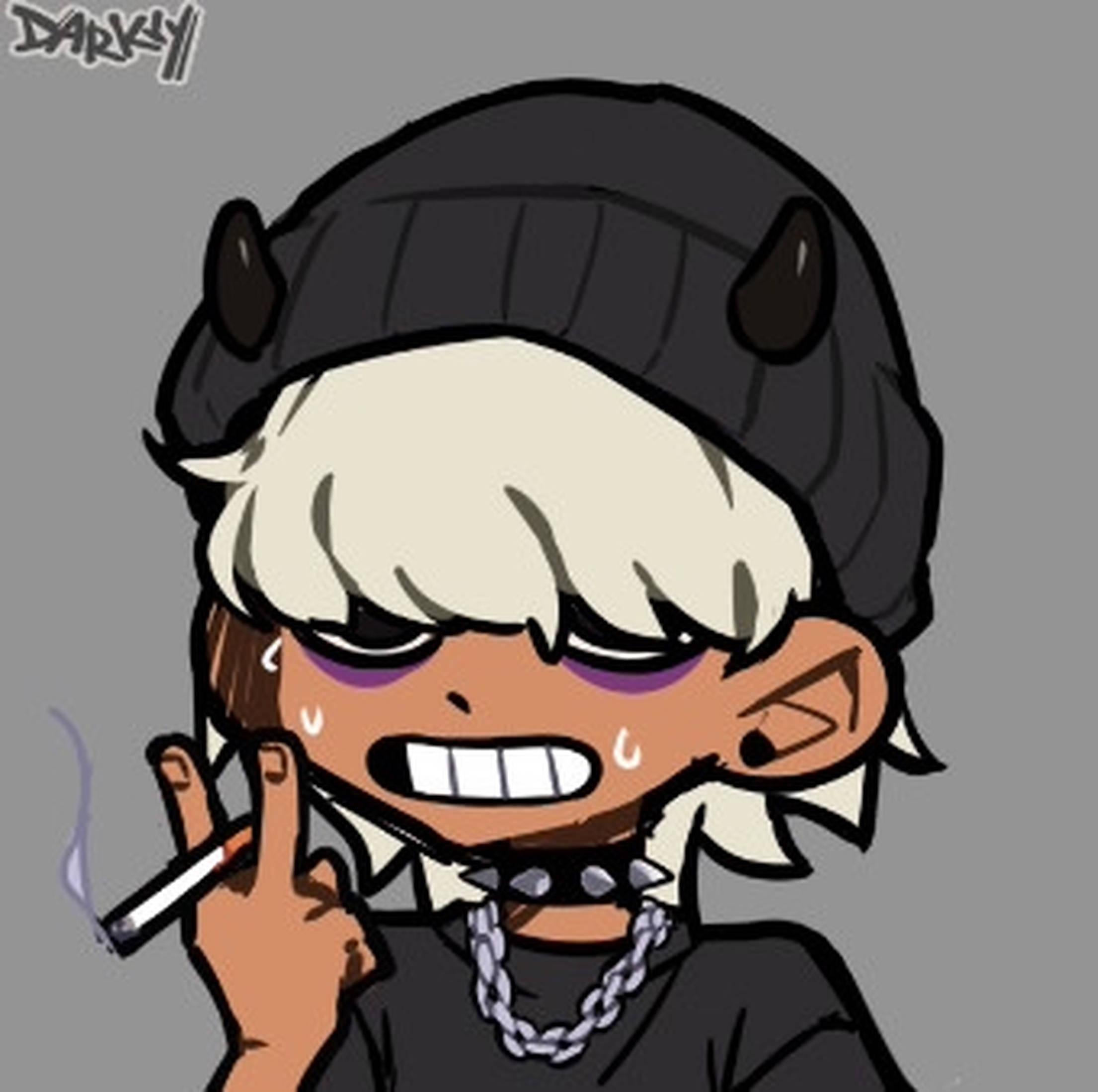 Smoker Emo PFP — 2210x2197 wallpaper