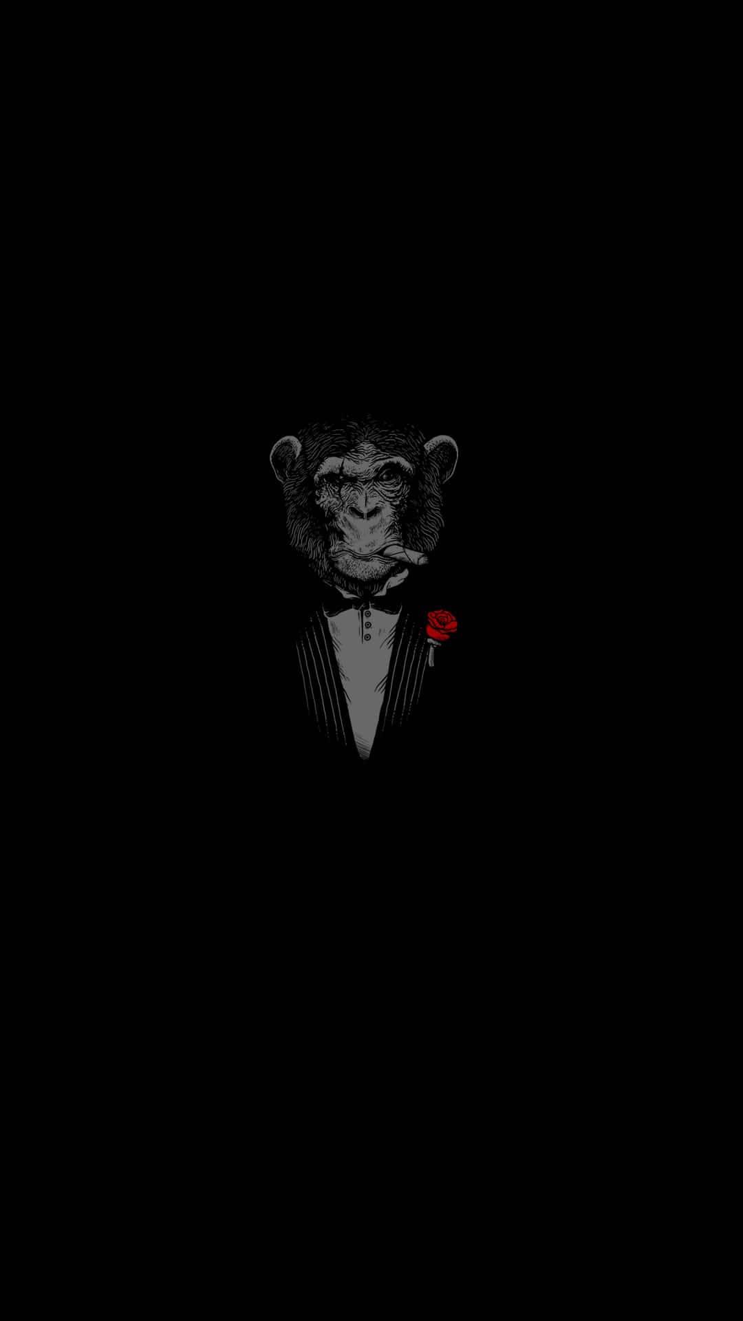 Smoking Ape For Boys — 1080x1920 wallpaper