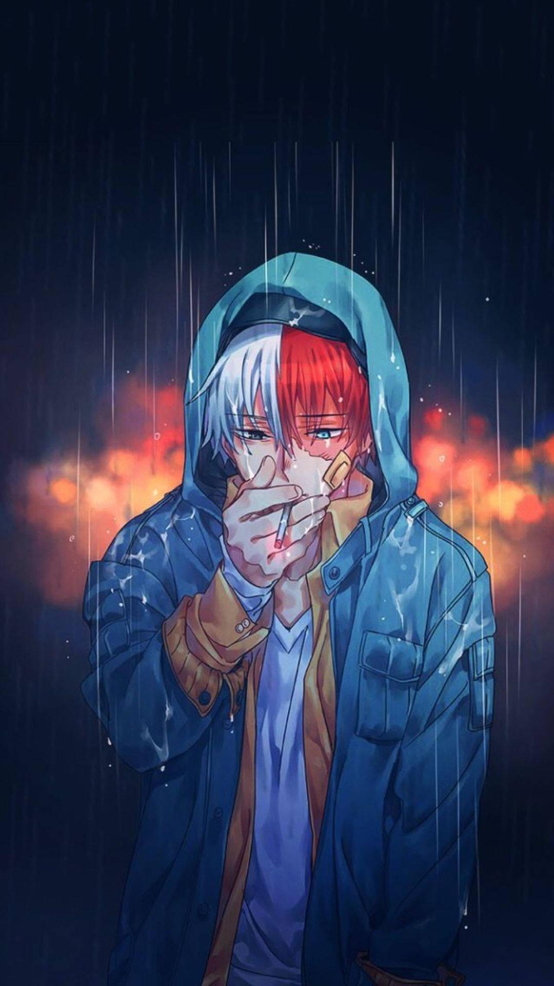 Smoking Shoto Todoroki Good PFP — 1080x1920 wallpaper