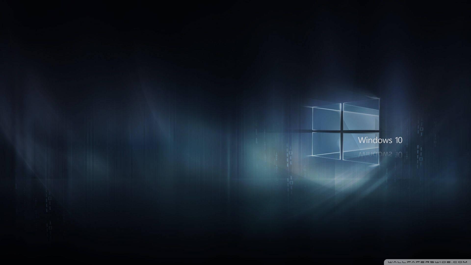 Smoky Windows 10 HD Logo — 1920x1080 wallpaper