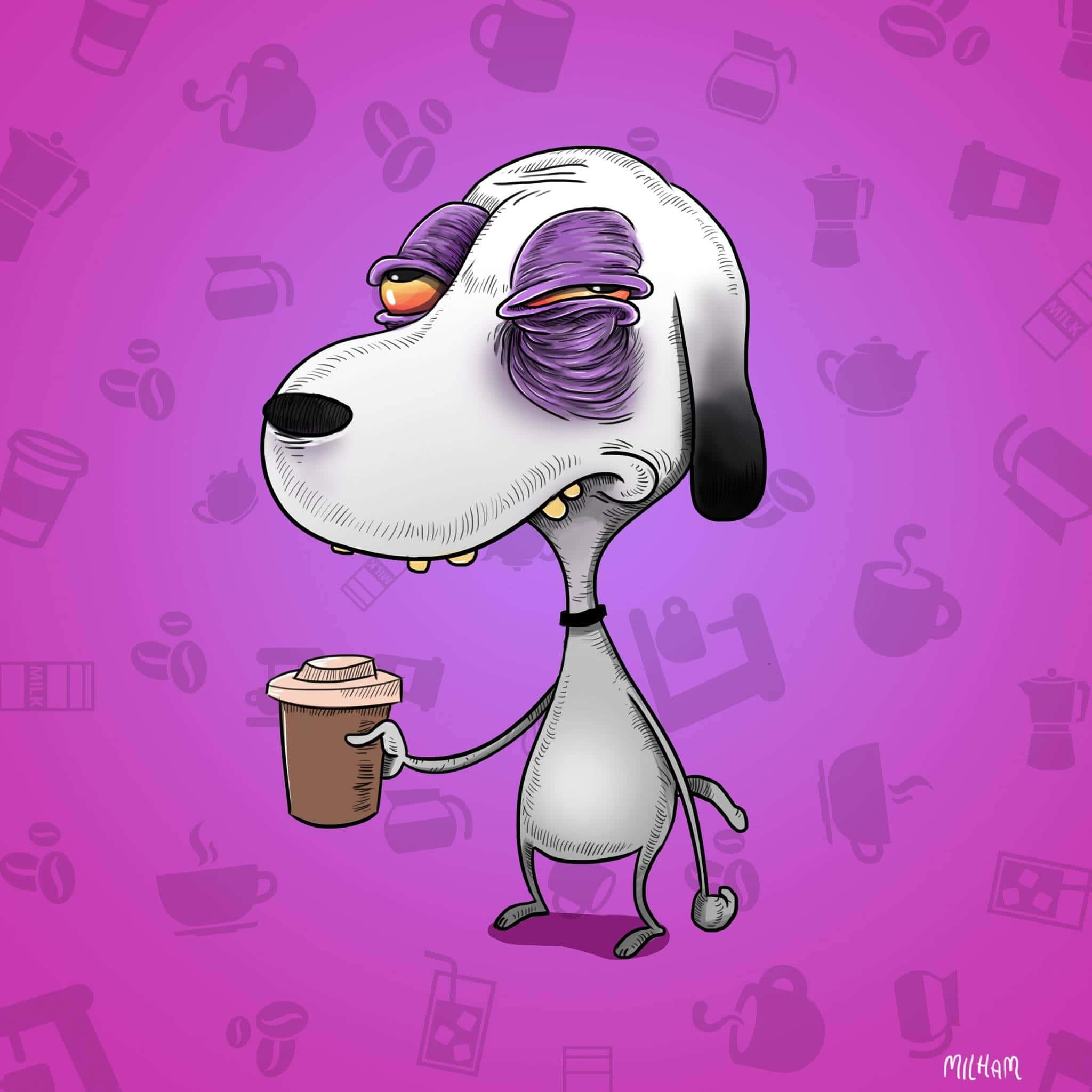 Snoopy is Ready for Adventure — 2048x2048 wallpaper