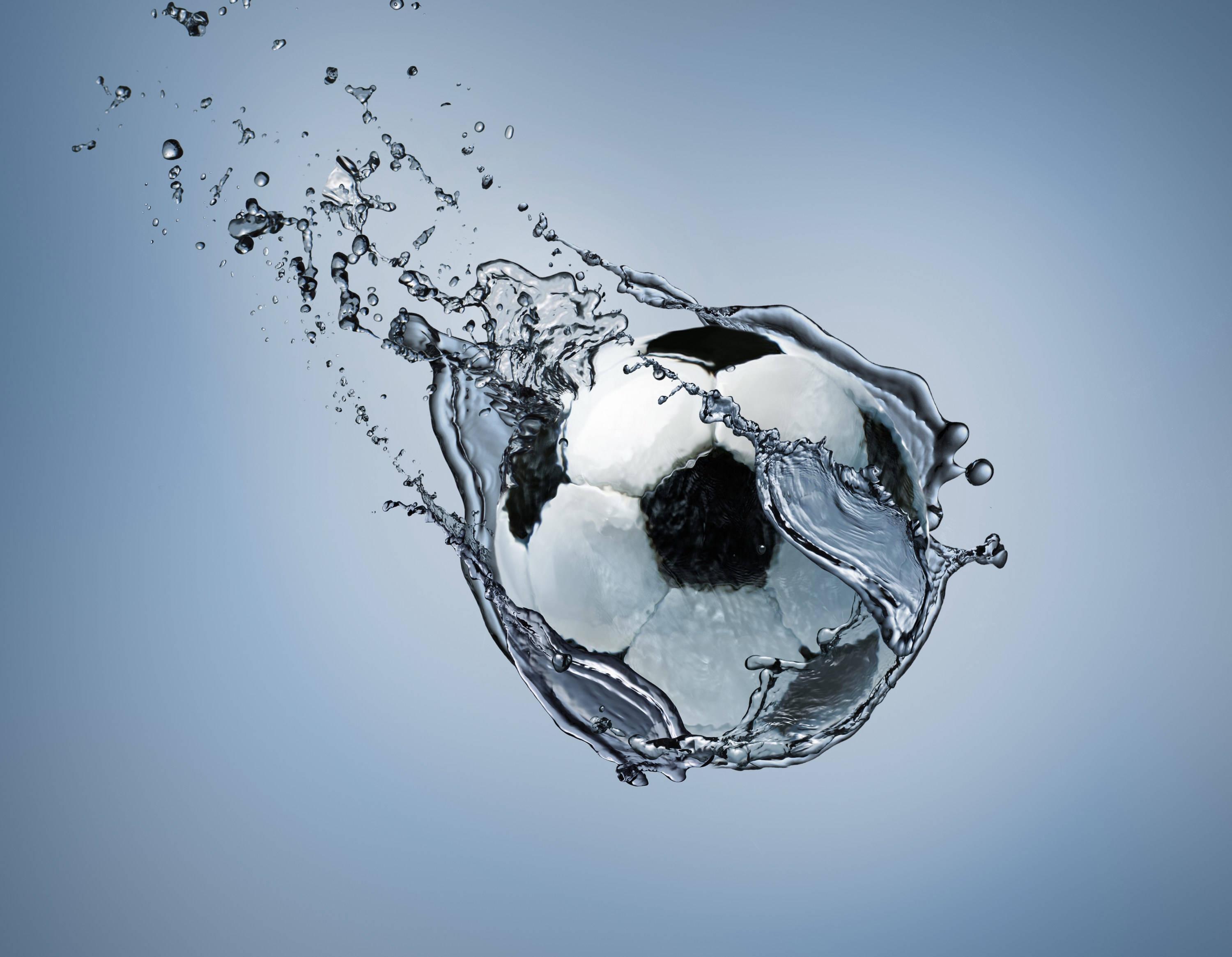 Soccer Football Underwater — 3000x2330 wallpaper
