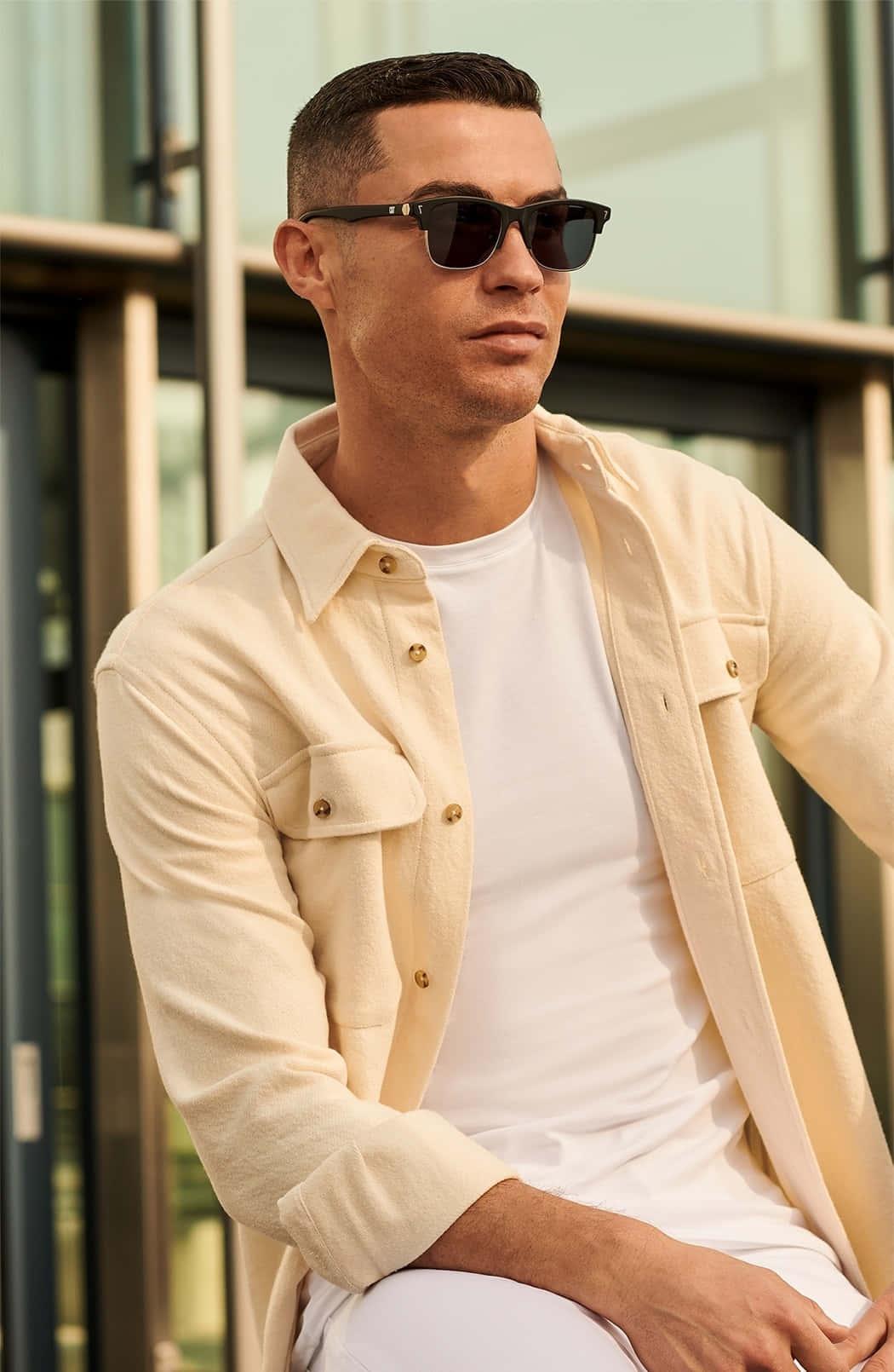 Soccer superstar Cristiano Ronaldo