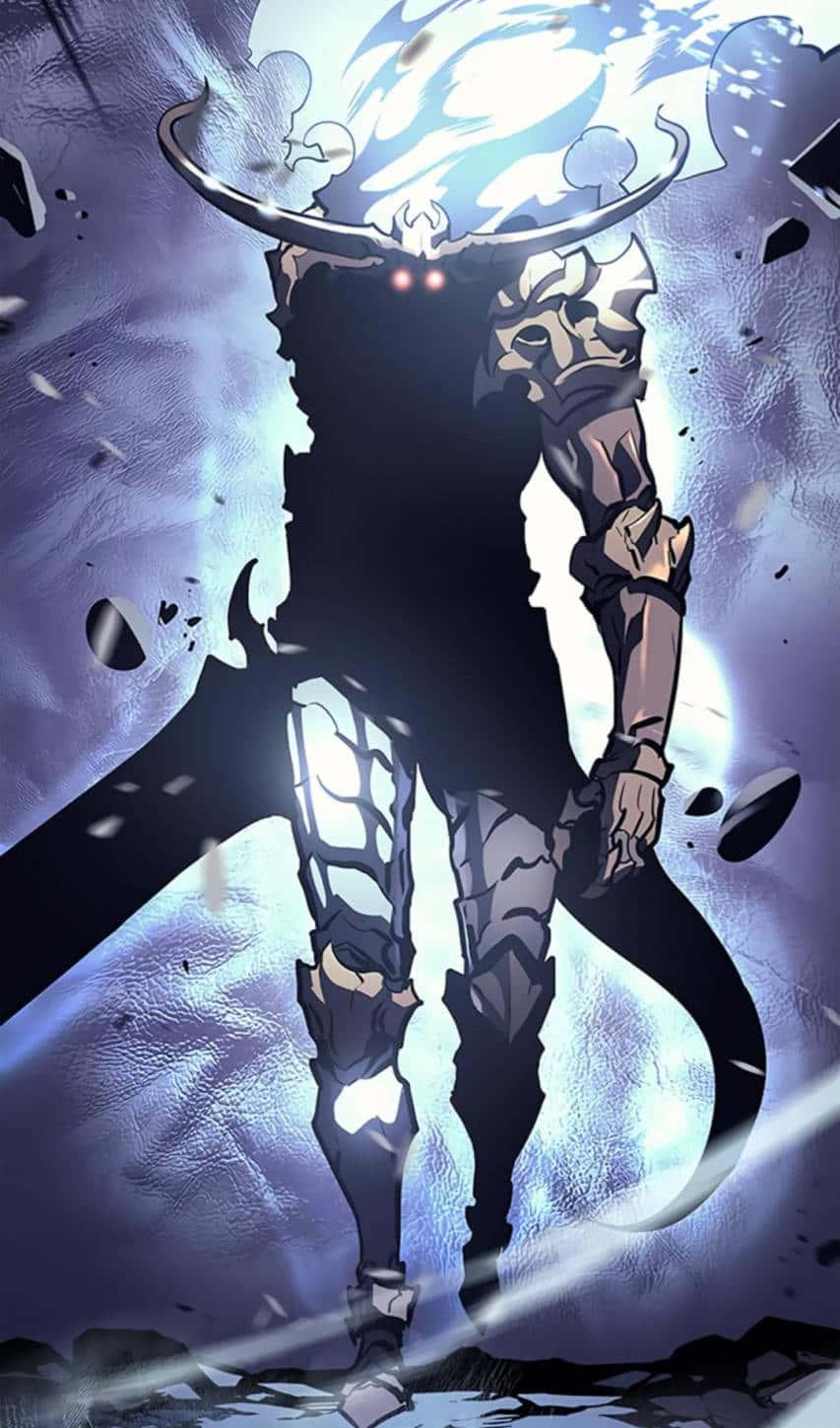 Solo Leveling background — 853x1449 wallpaper