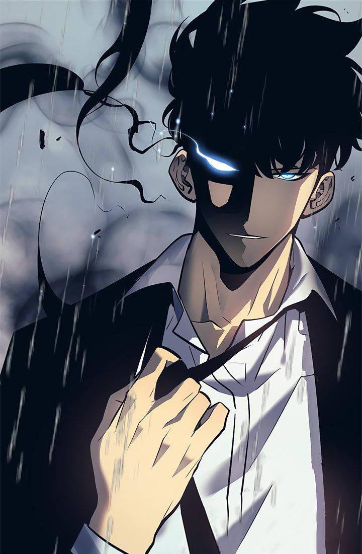 Solo Leveling Jin-Woo Black Suit — 720x1101 wallpaper