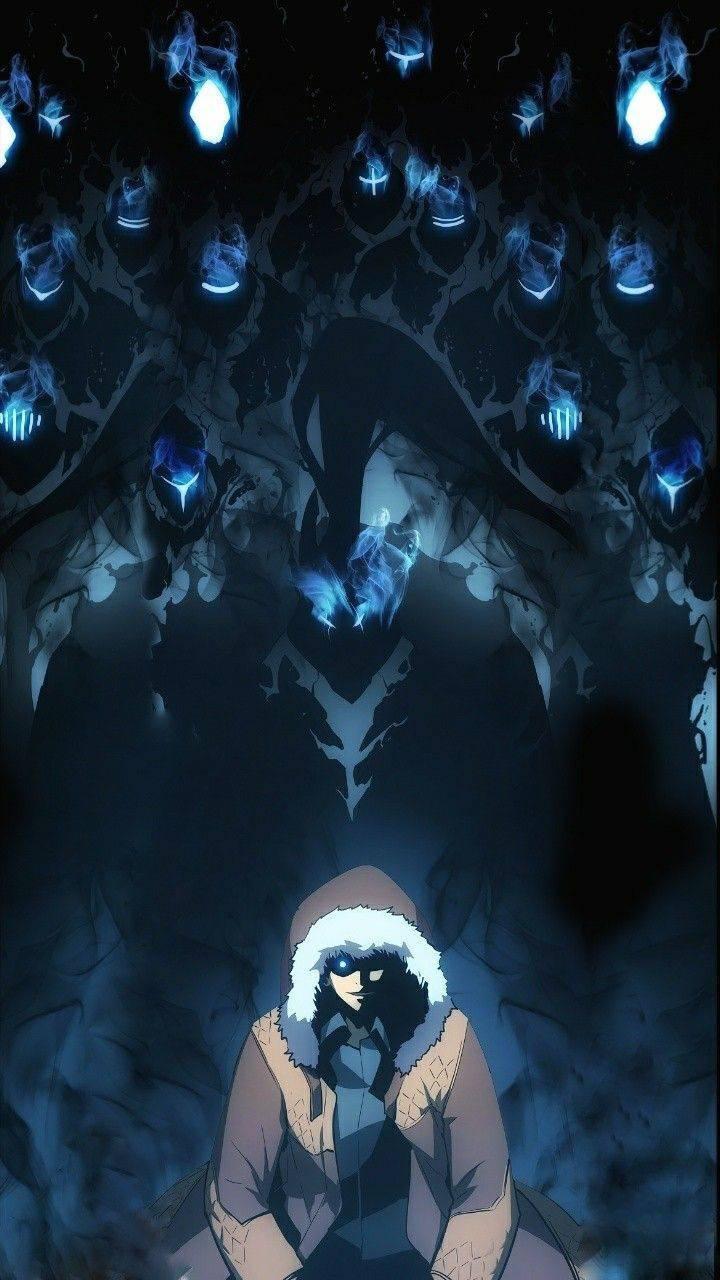 Solo Leveling Shadow Knights — 720x1280 wallpaper