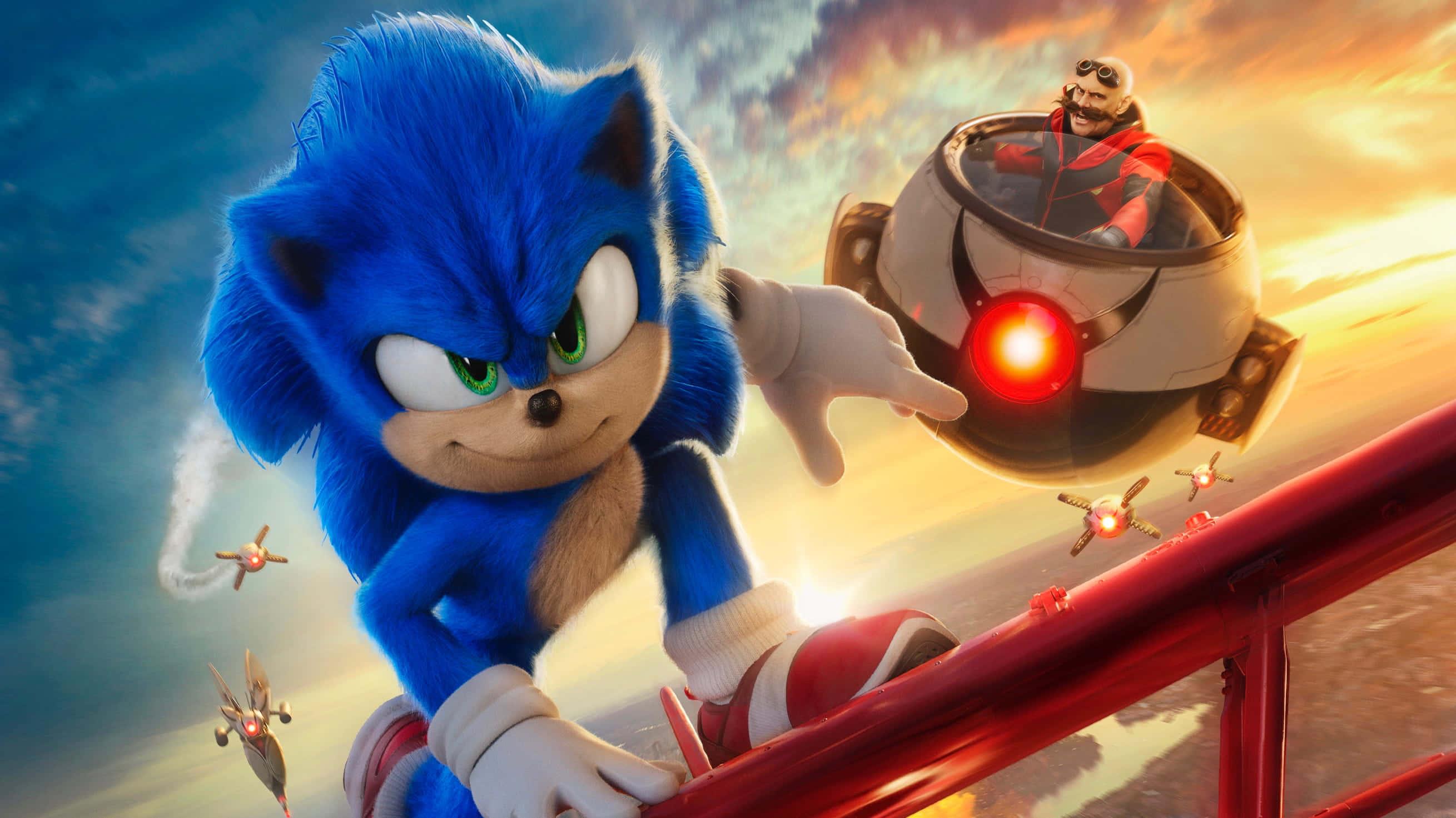 Sonic background — 2619x1473 wallpaper
