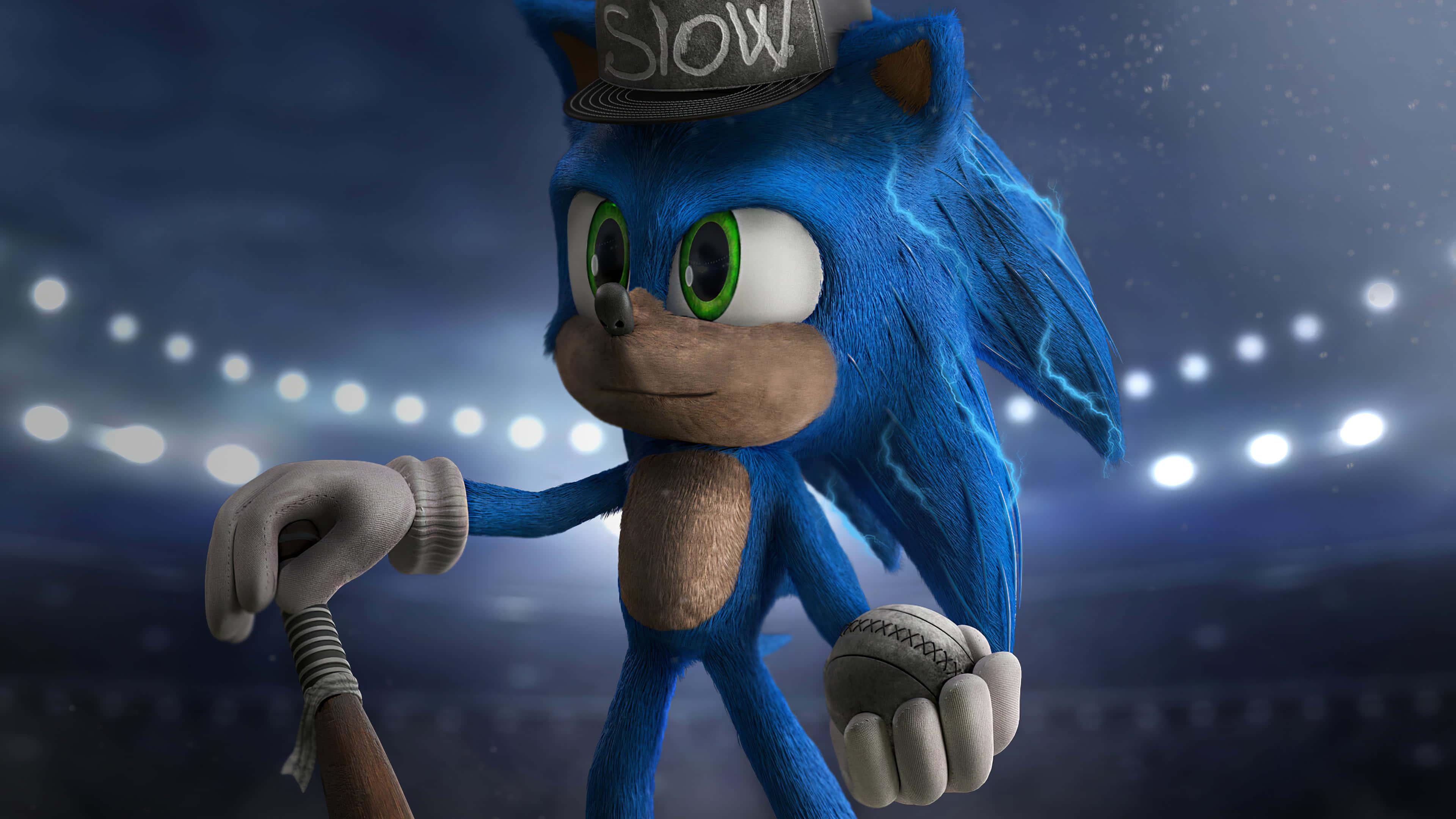 Sonic background — 3840x2160 wallpaper