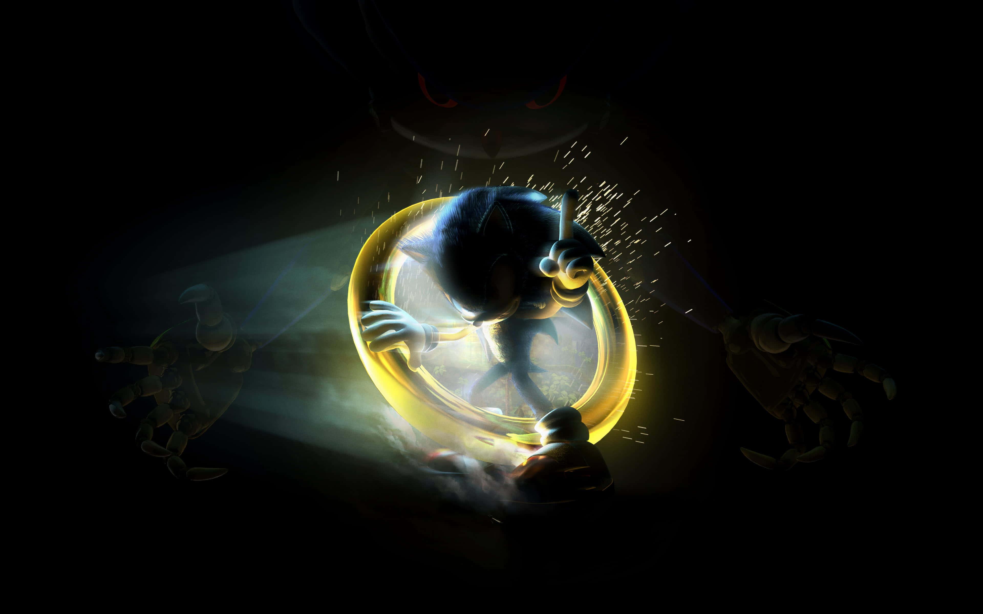 Sonic background — 3840x2400 wallpaper