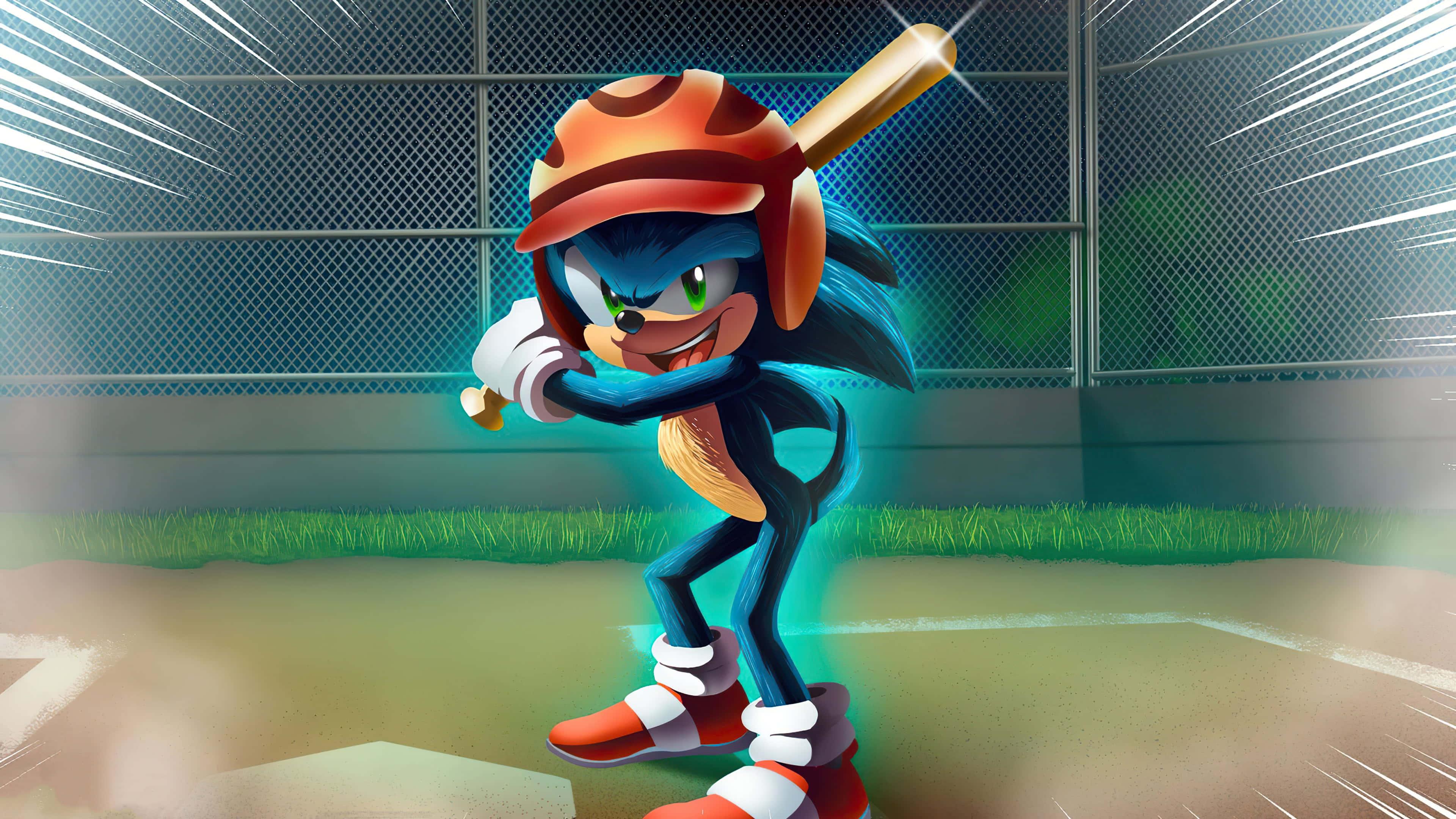 Sonic background — 3840x2160 wallpaper