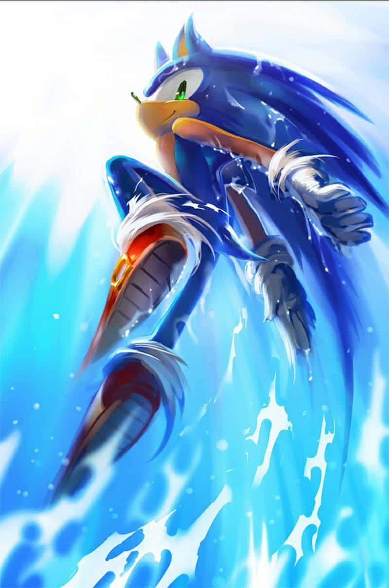 Sonic is Ready and Raring to Go! — 800x1208 wallpaper