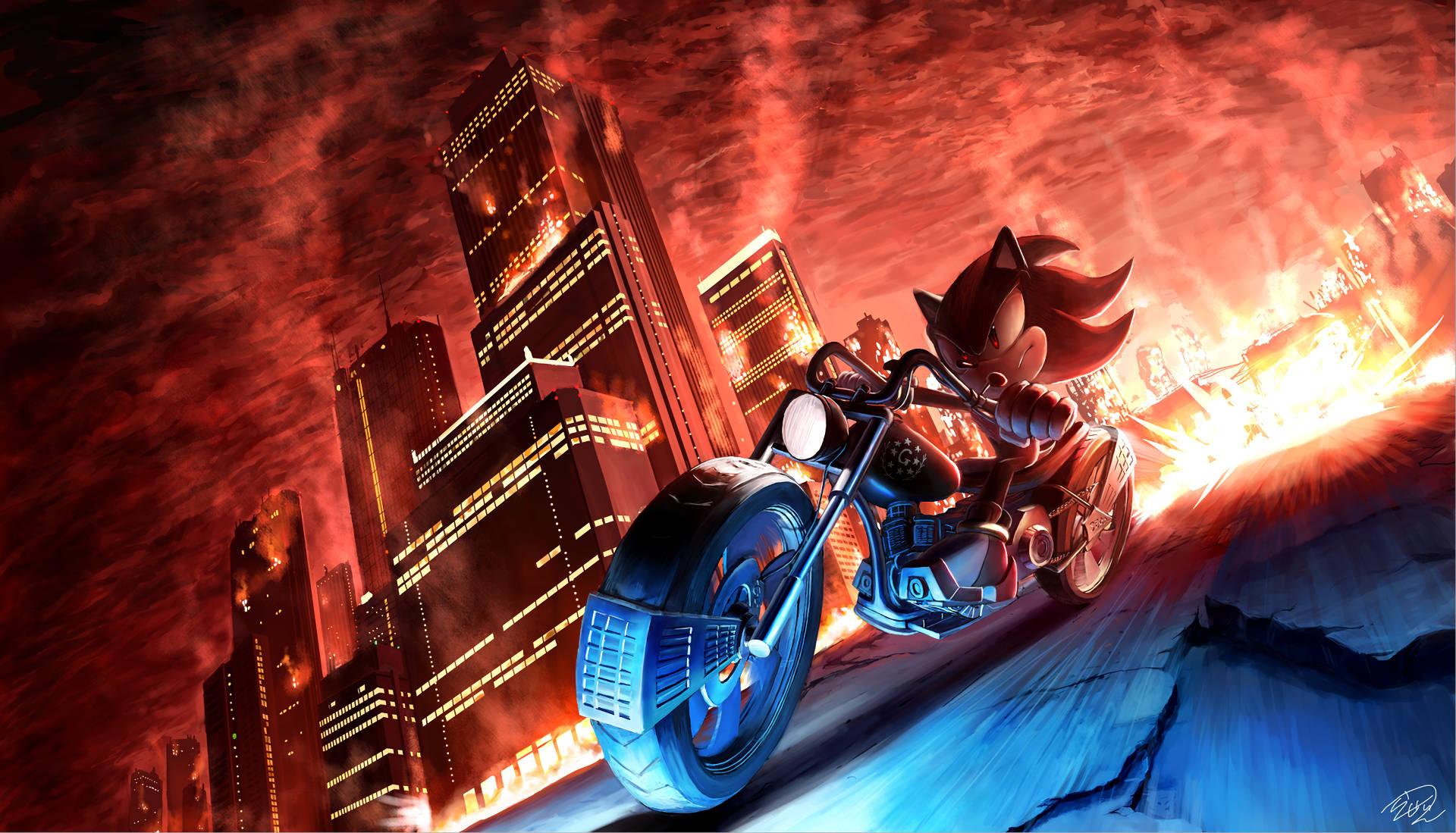 Sonic Shadow The Hedgehog — 1920x1099 wallpaper