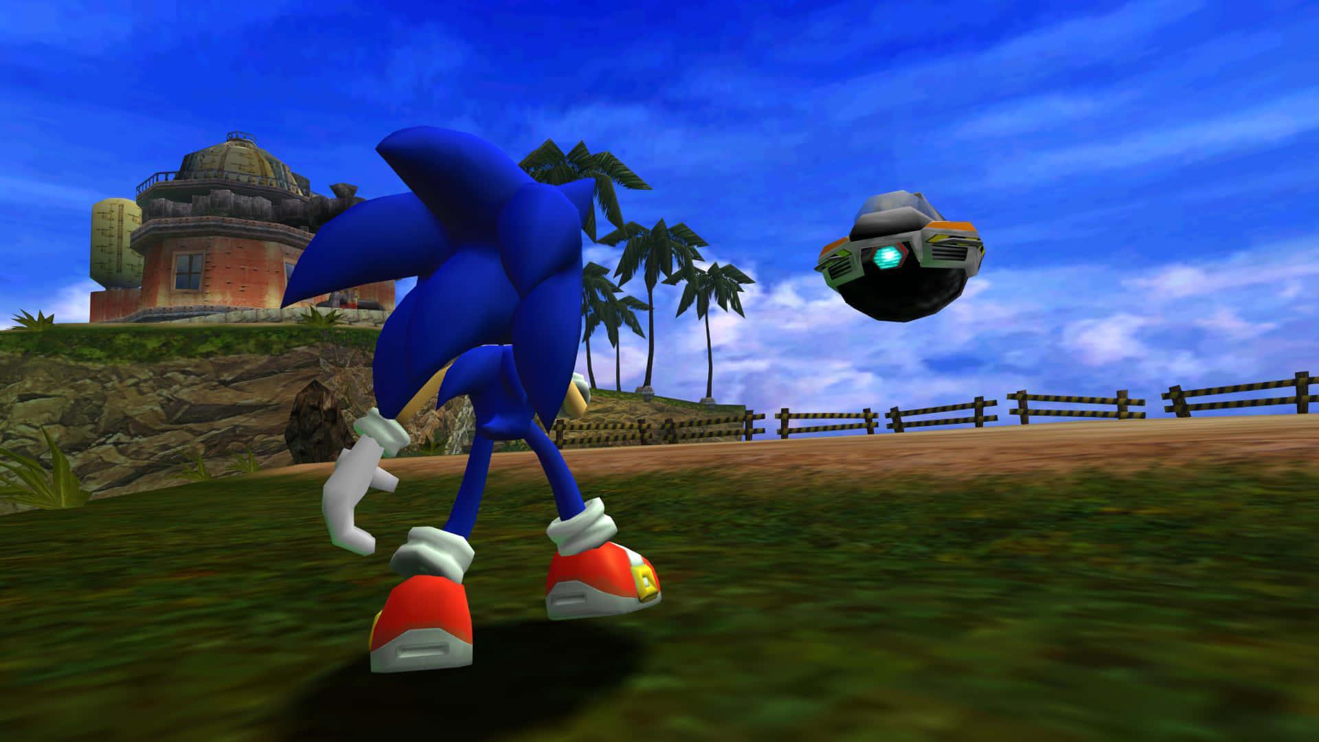 Sonic the Hedgehog Looks to Make an Epic Adventure — 1920x1080 wallpaper