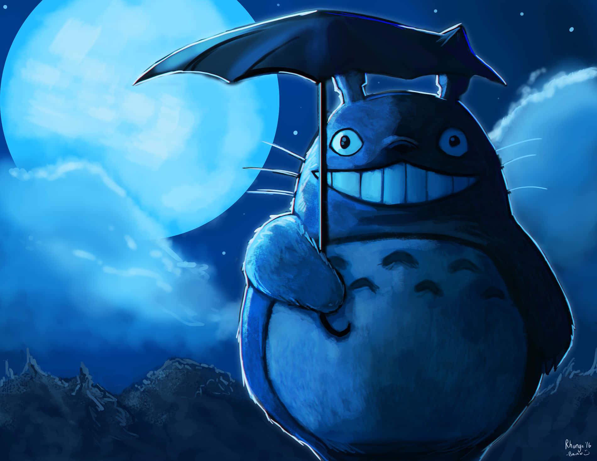 Soothing Serenity with Totoro — 1900x1468 wallpaper