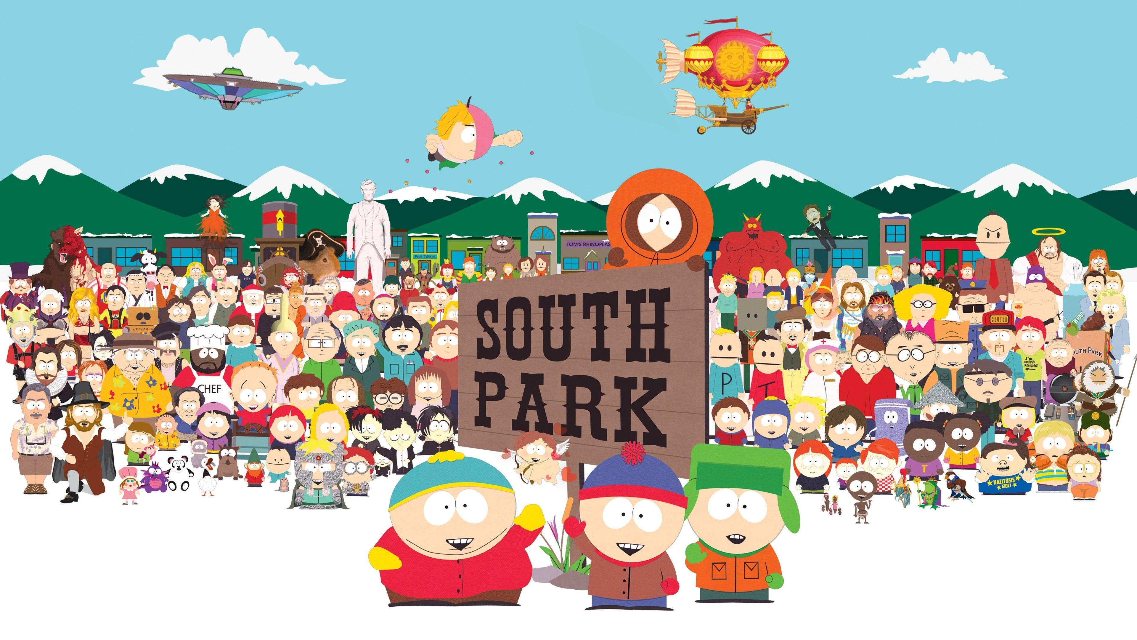 South Park Get Together — 3840x2160 wallpaper