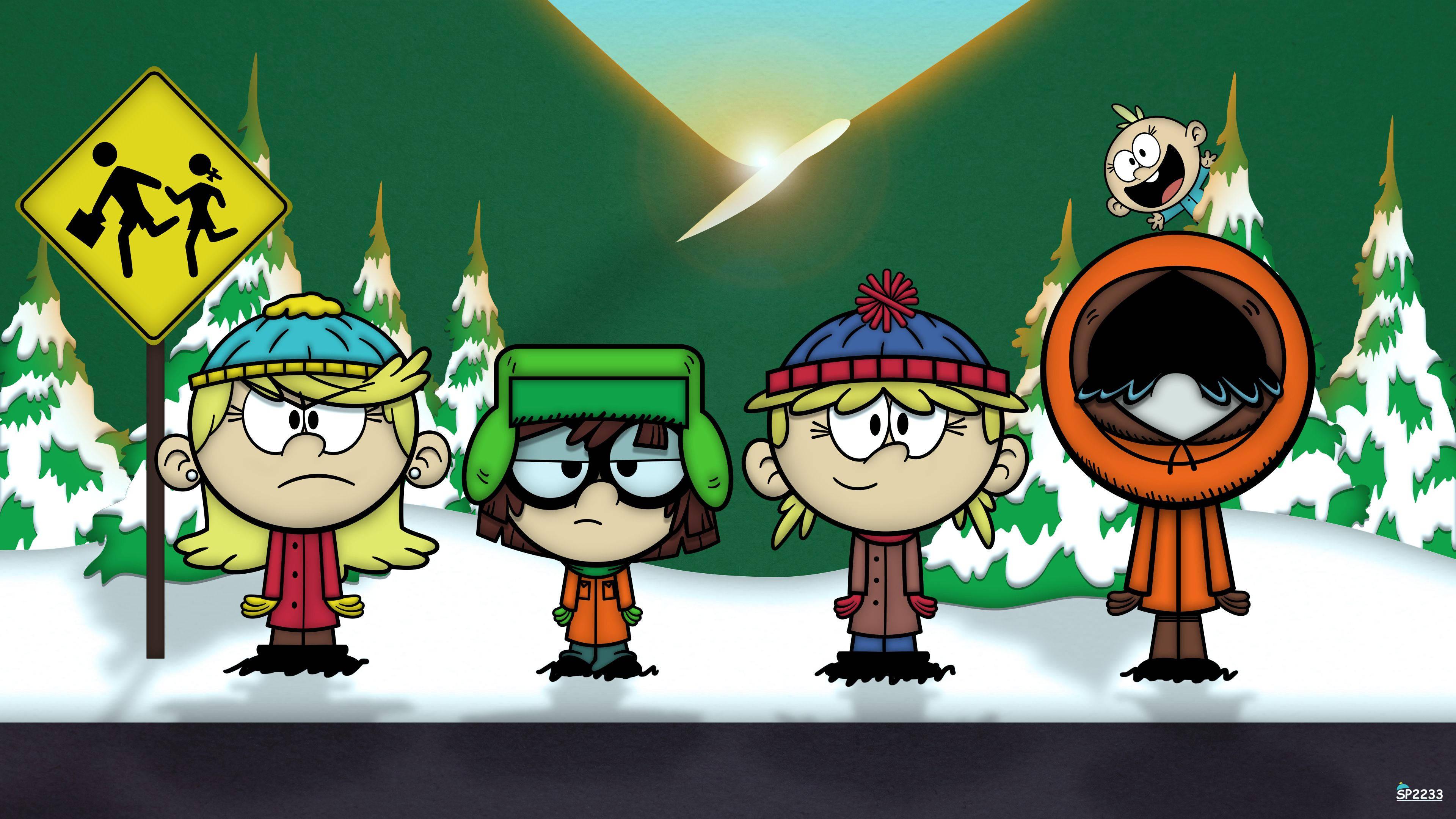 South Park Poster Artwork — 3840x2160 wallpaper