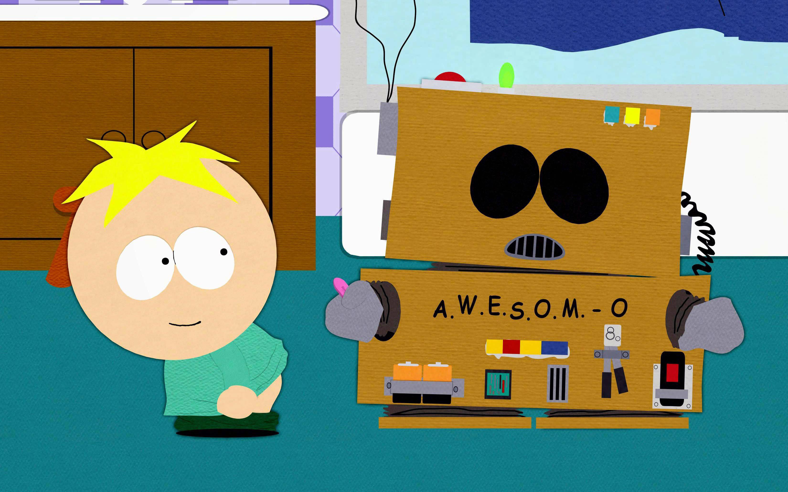 South Park's Butters And Awesom-o — 3300x2062 wallpaper