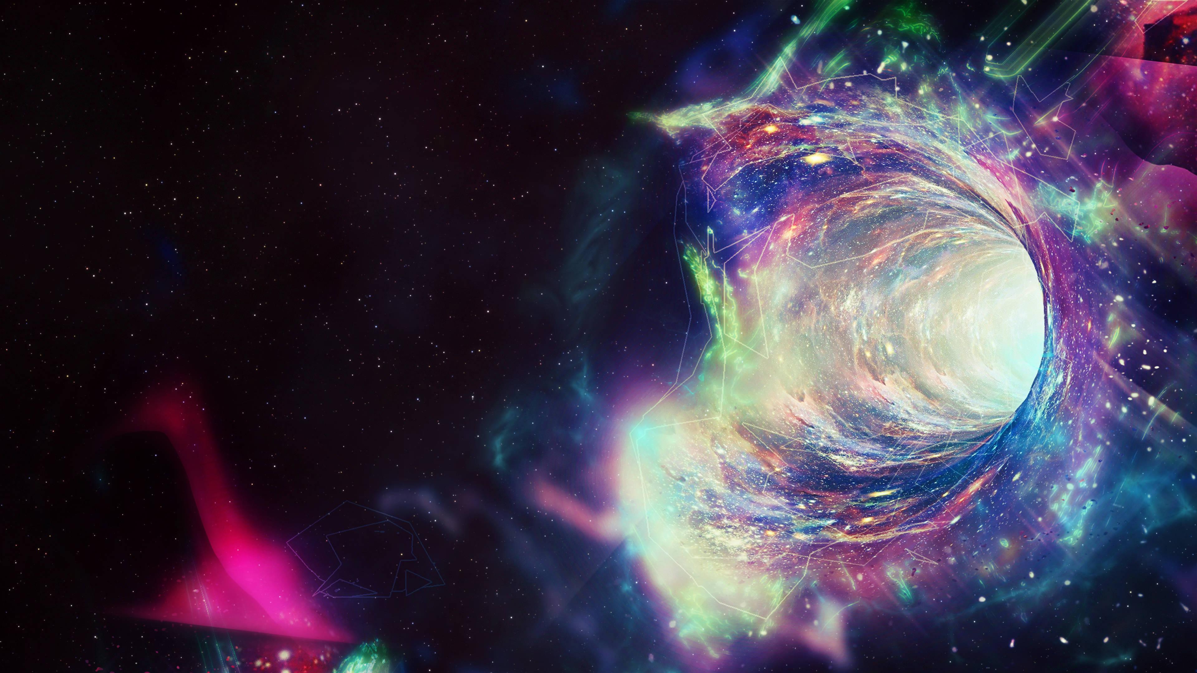 Space Hole Chromebook — 3840x2160 wallpaper