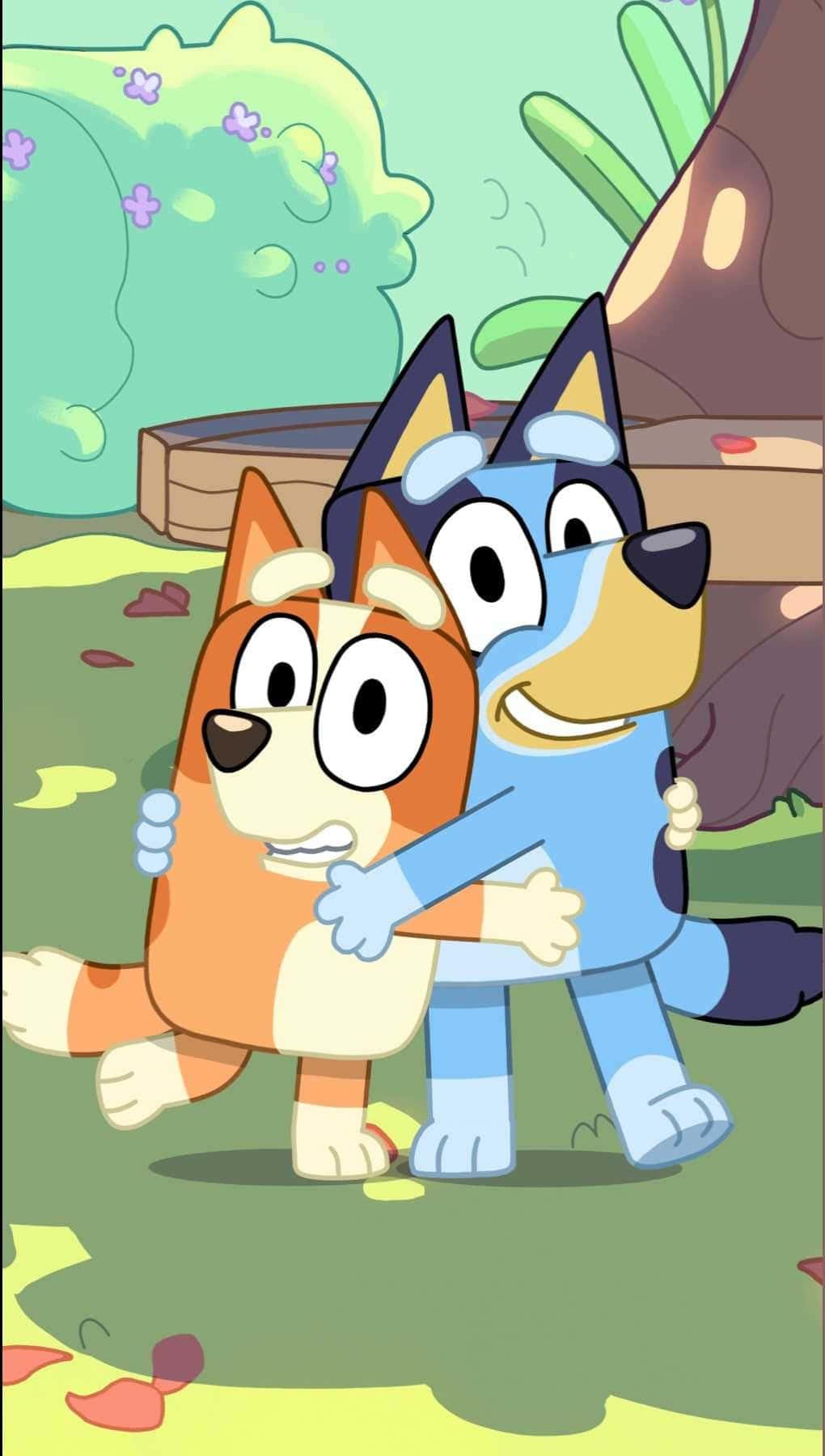 Spend the day together with Bluey, watching the stars! — 1020x1800 wallpaper