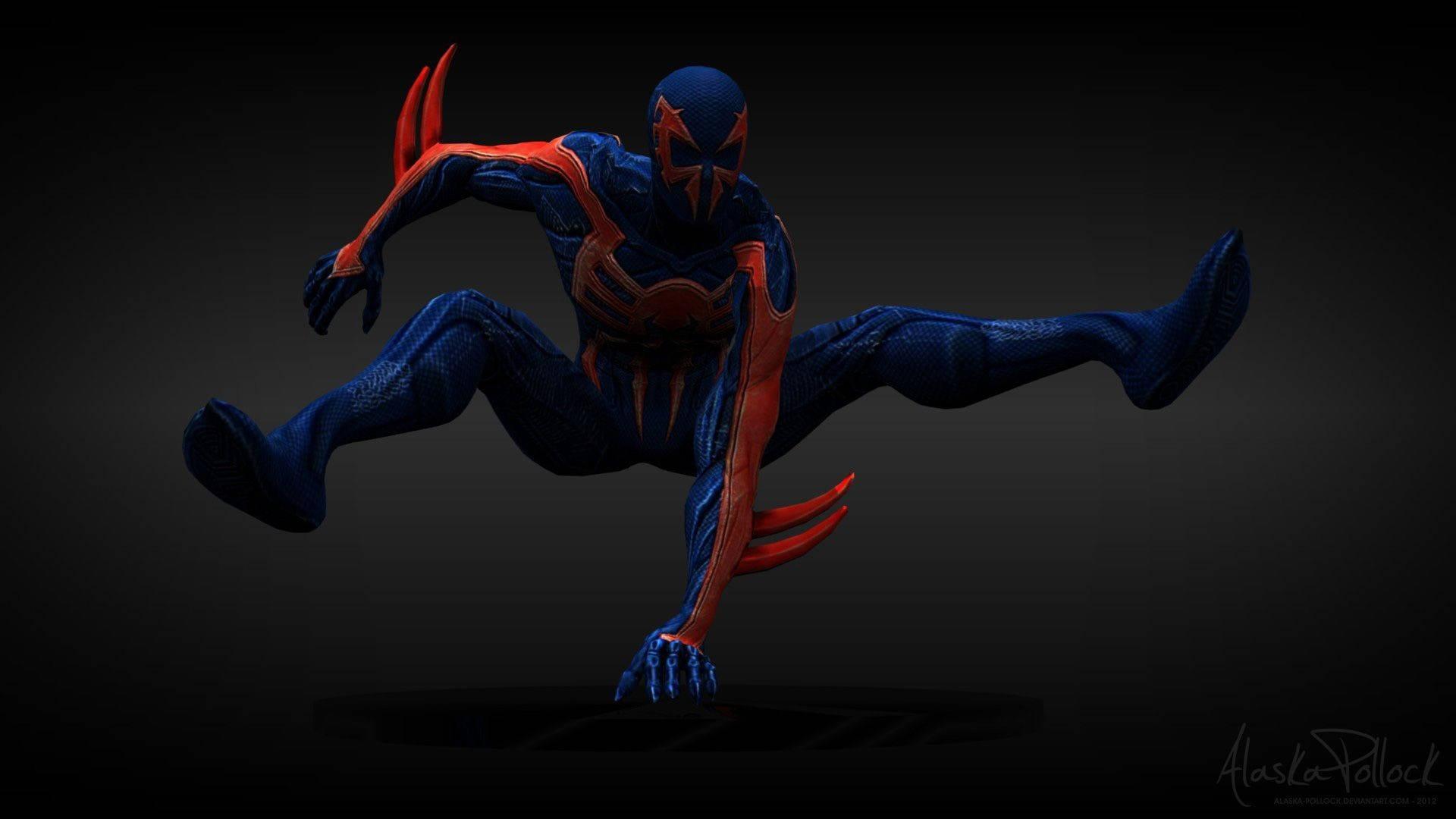 Spider Man 2099 In Action — 1920x1080 wallpaper