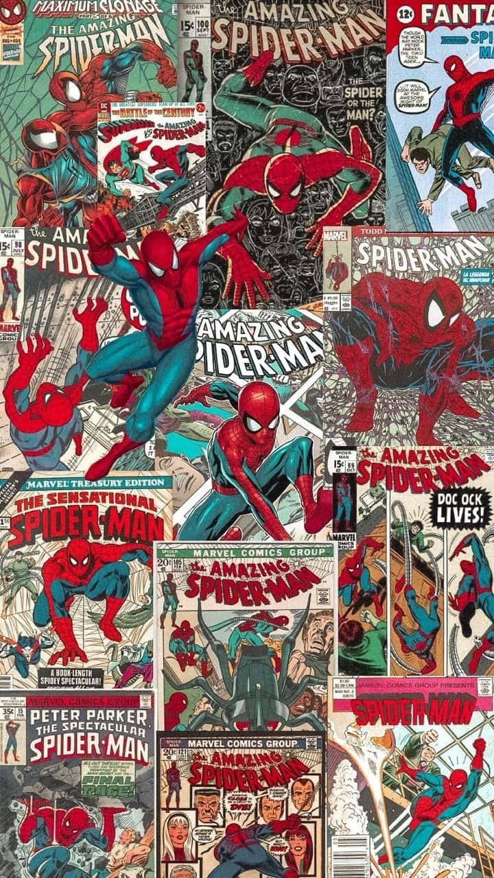 Spider Man Aesthetic Marvel Comic — 720x1280 wallpaper