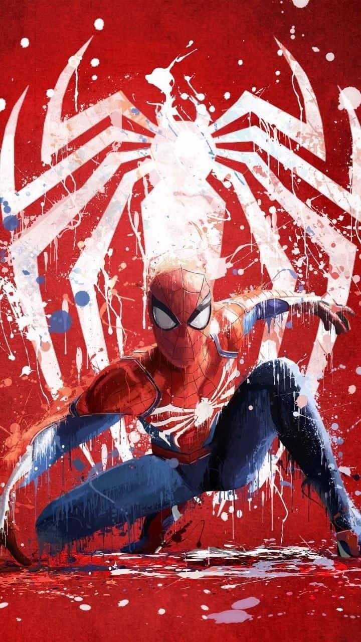 Spider Man Aesthetic Stance Position — 720x1280 wallpaper
