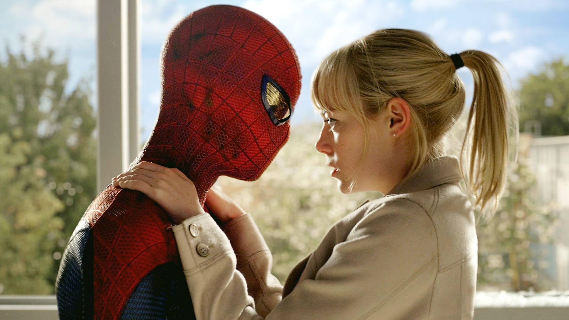 Spider Man And Gwen Stacy 4k — 1920x1080 wallpaper