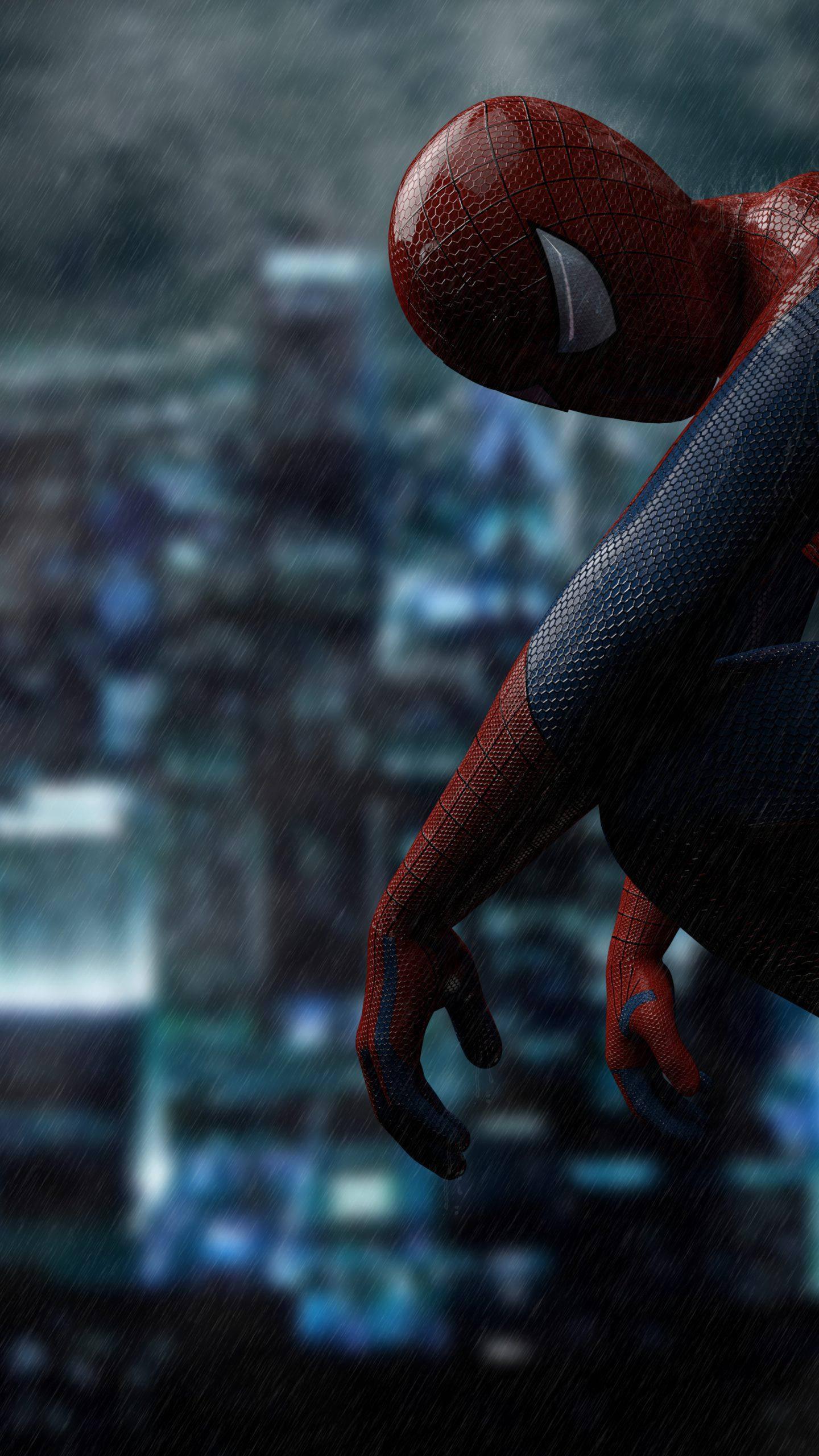 Spider Man Arms Mobile — 1440x2560 wallpaper
