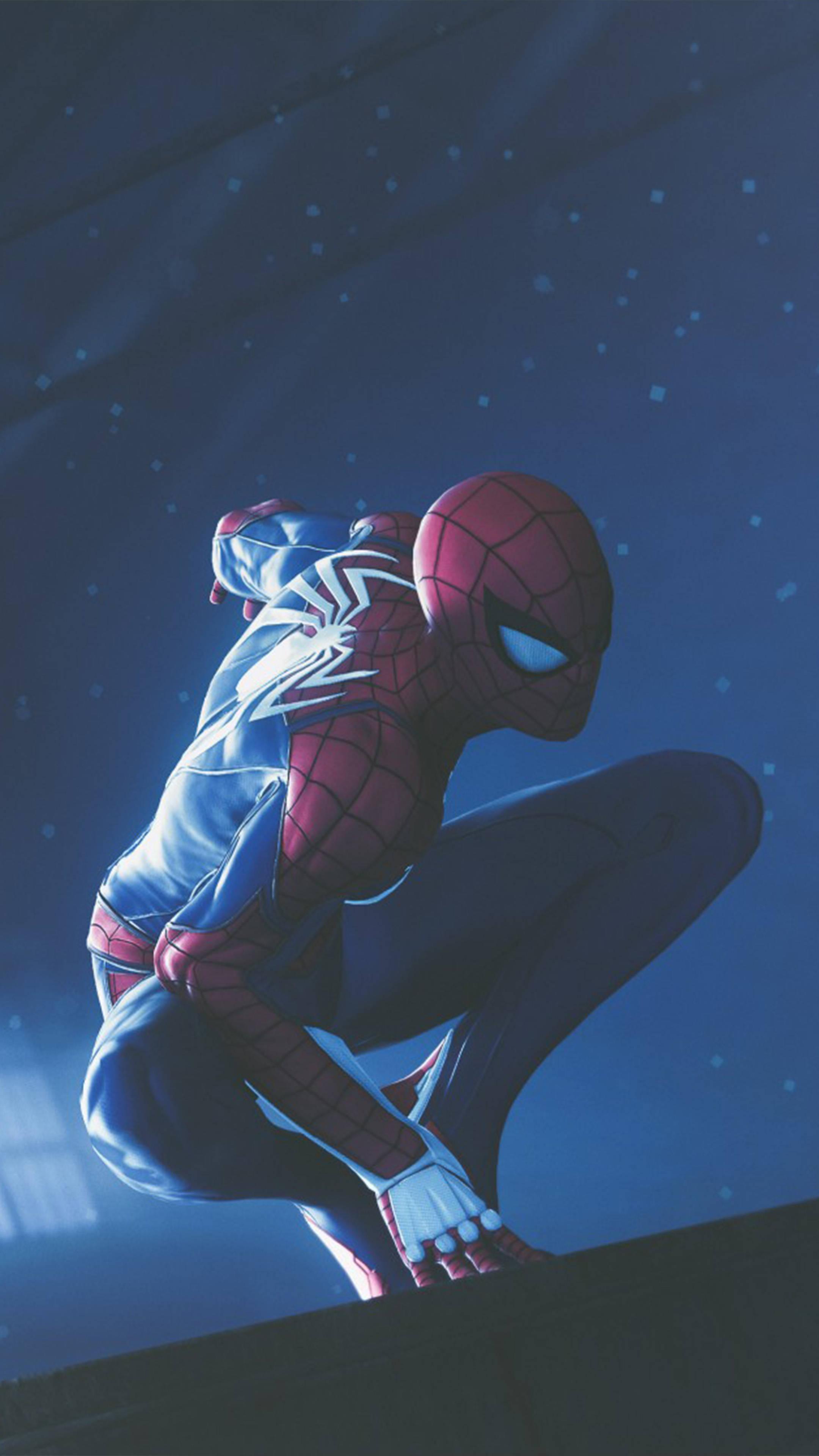 Spider Man At Night Mobile — 2160x3840 wallpaper
