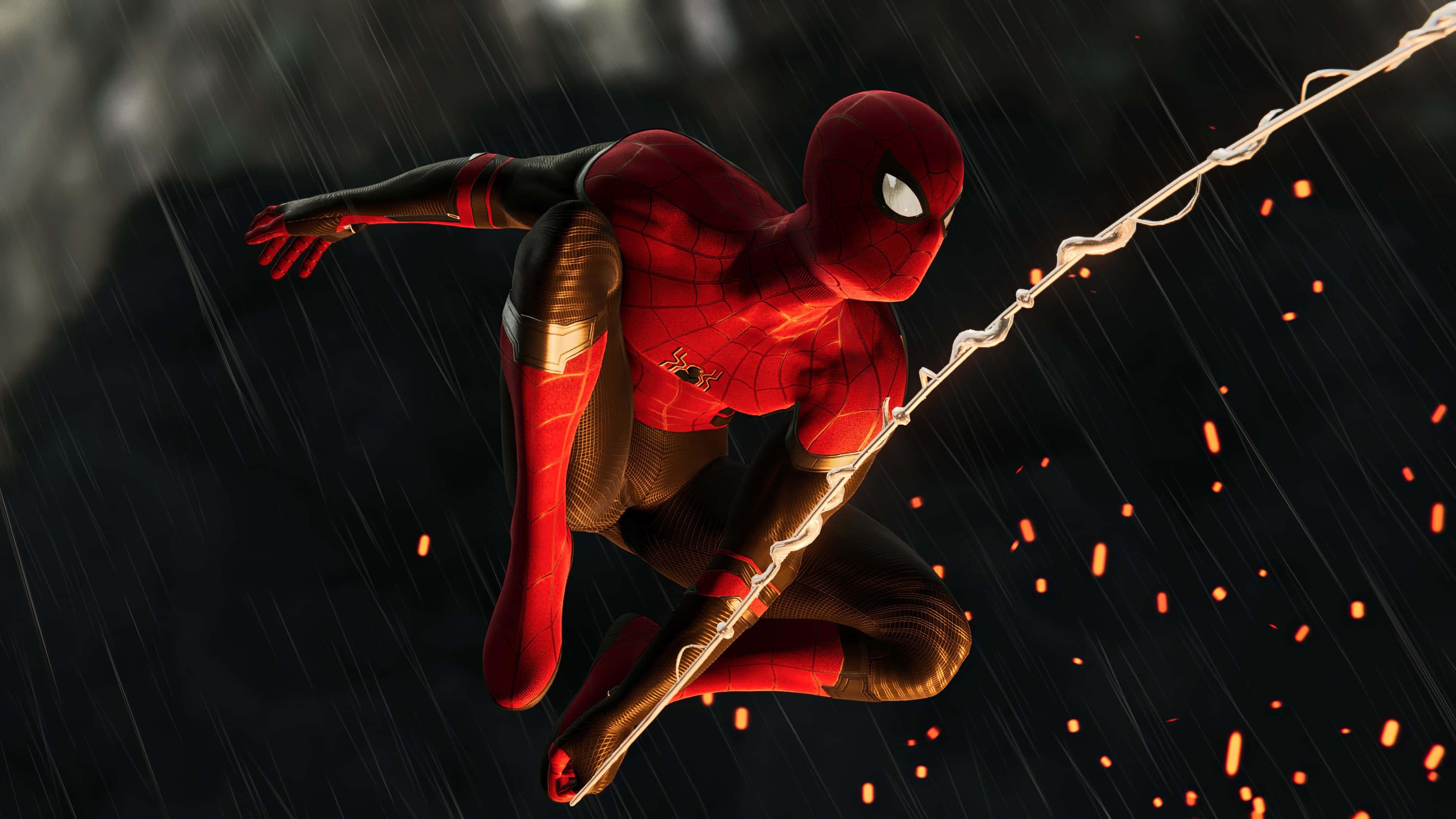Spider Man background — 3840x2160 wallpaper