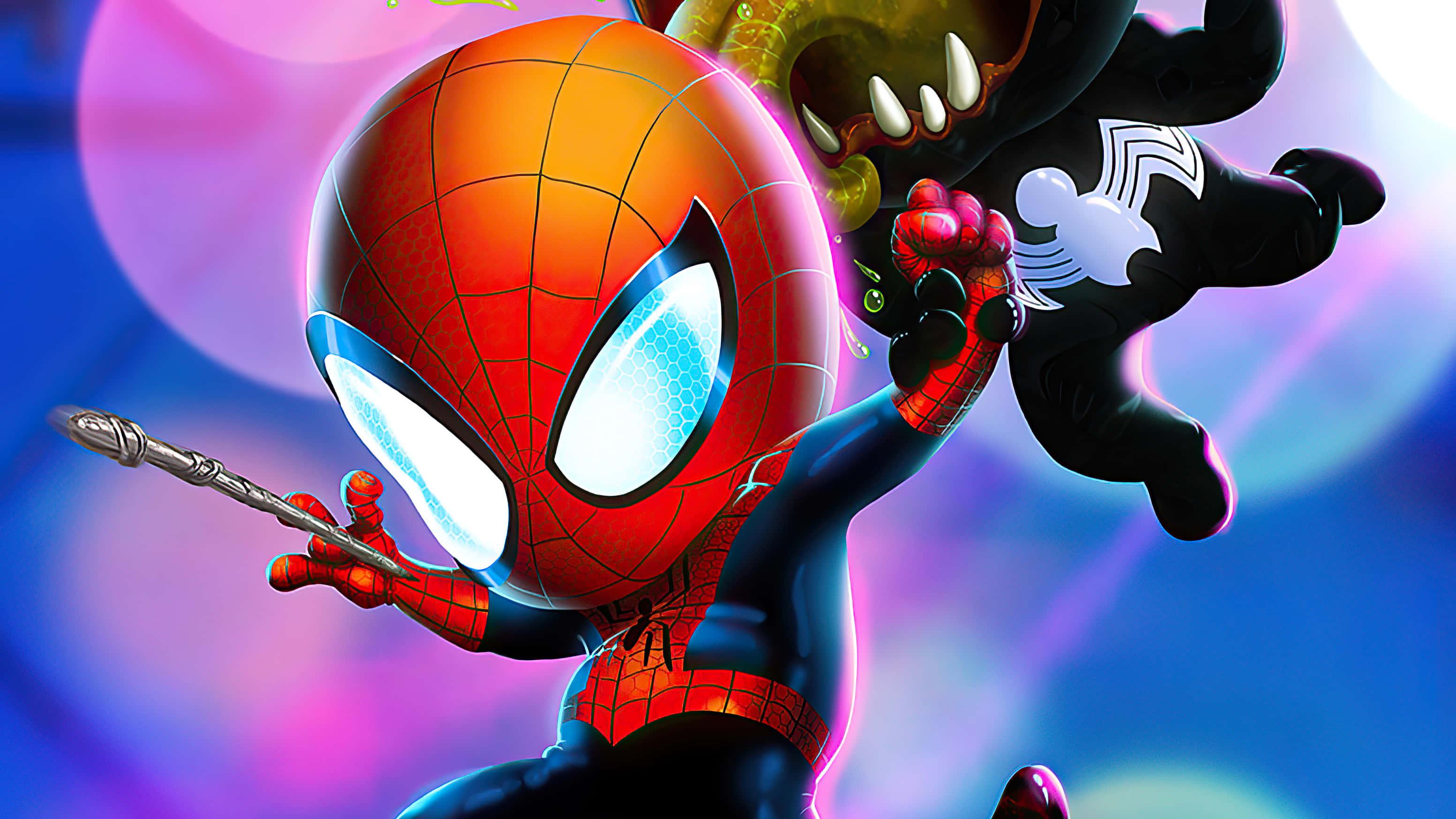 Spider Man background — 3104x1746 wallpaper