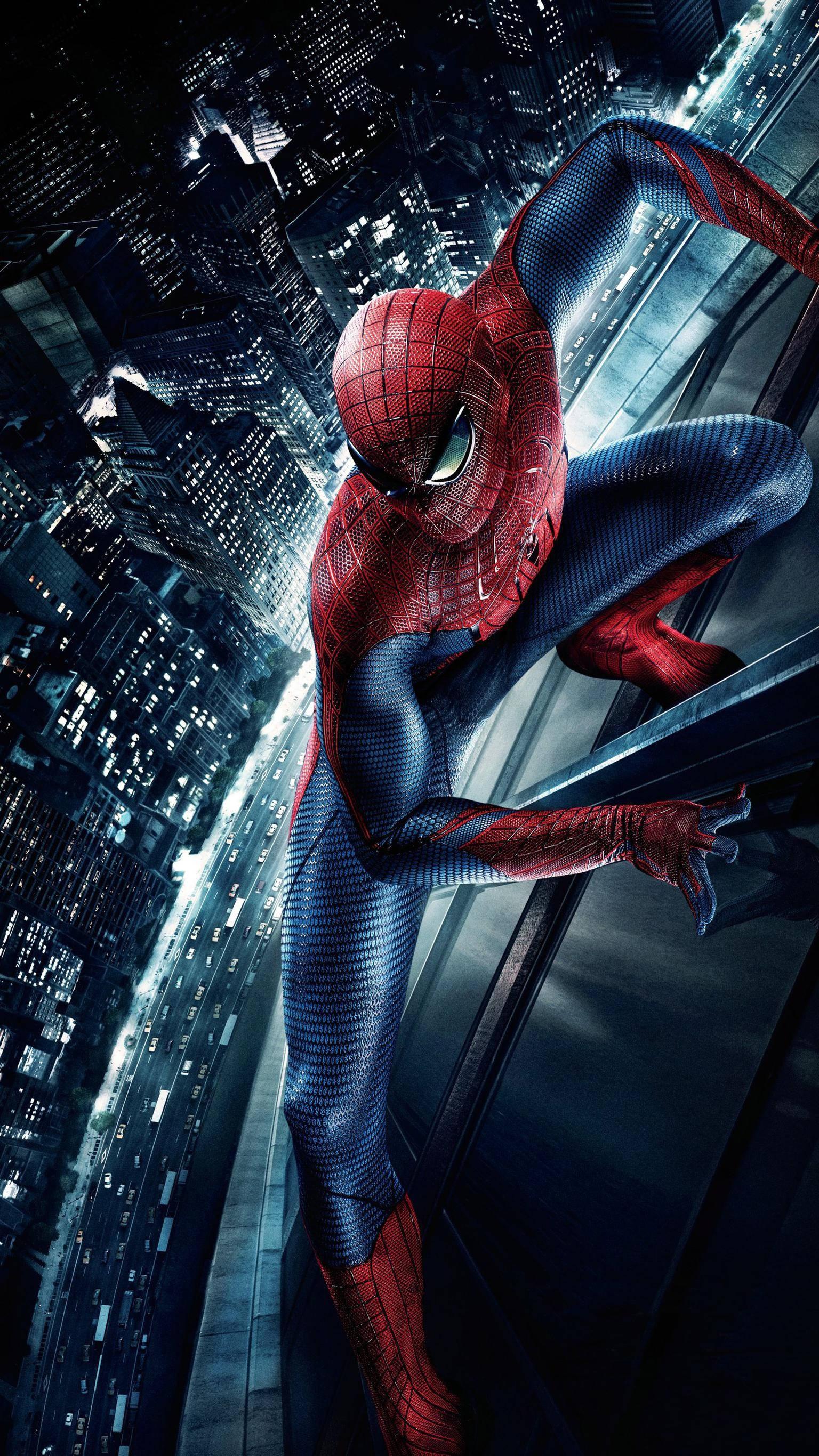 Spider Man Building Wall Mobile — 1536x2732 wallpaper