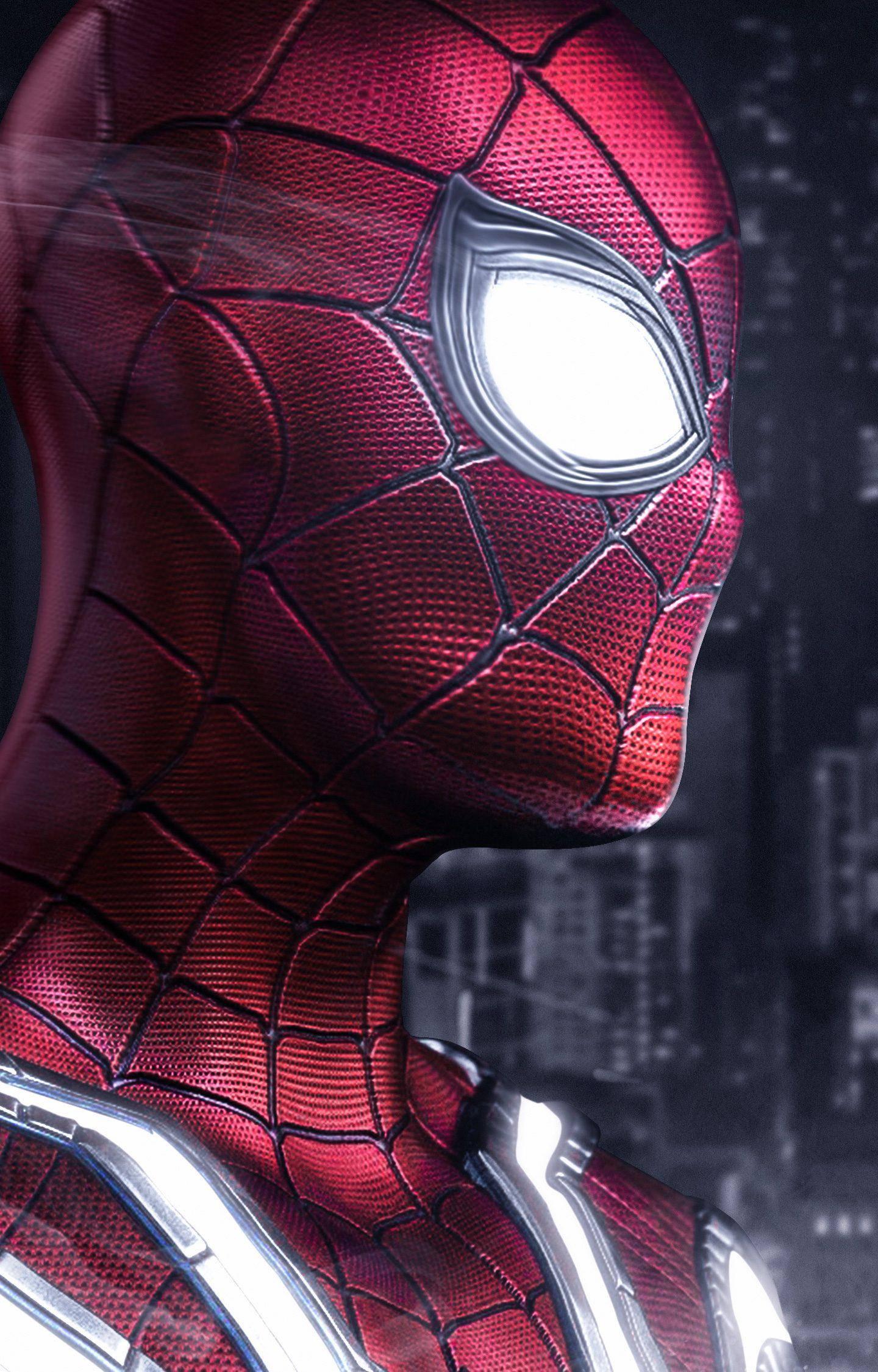 Spider Man Glowing Eyes Mobile — 1440x2250 wallpaper