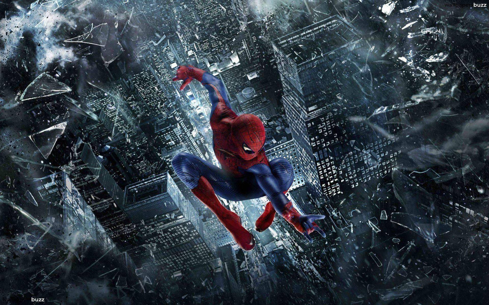 Spider Man In NYC — 1920x1200 wallpaper