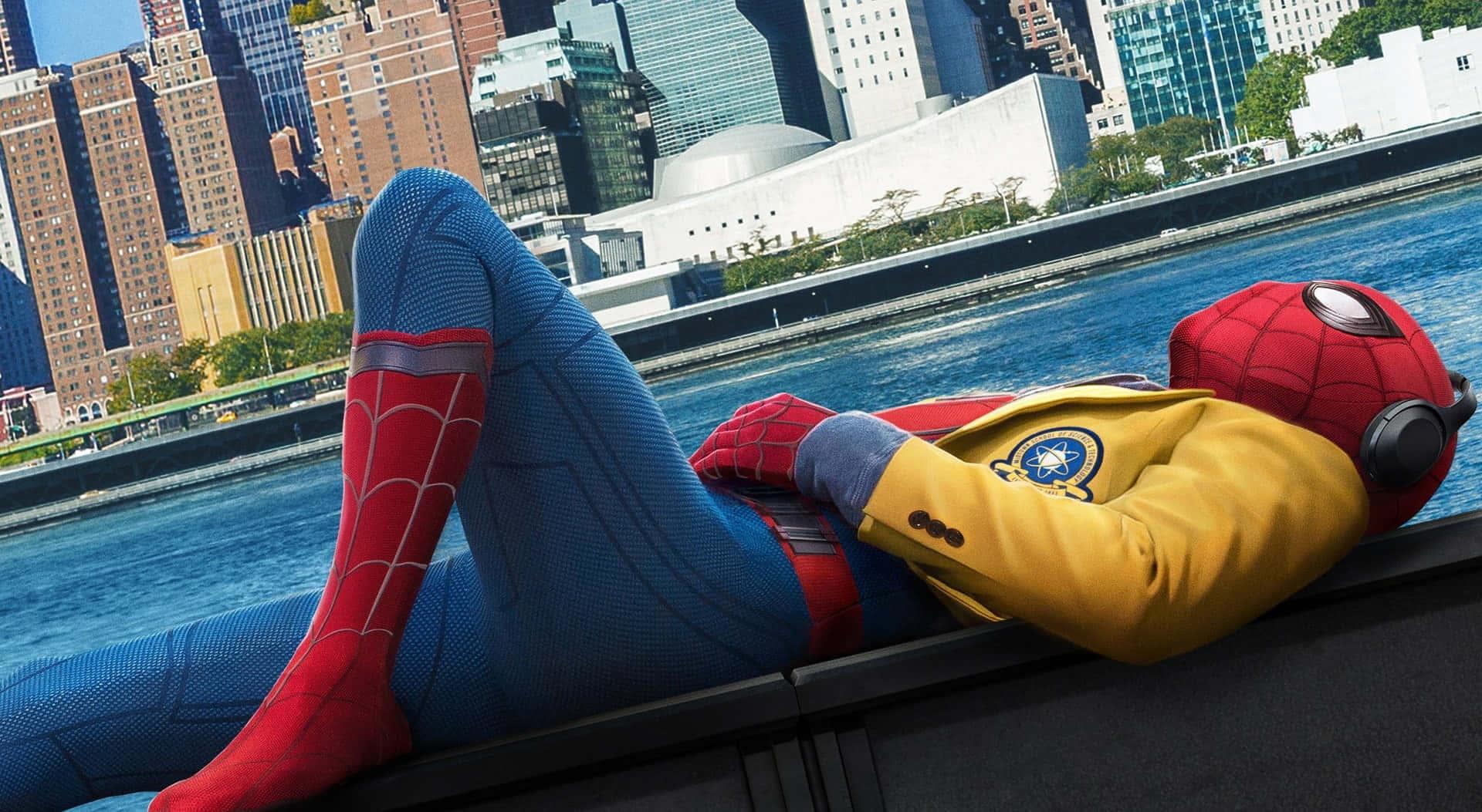 spider man into spider - man 2 - hd — 1920x1053 wallpaper