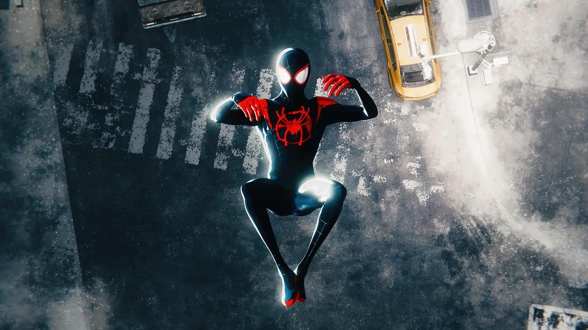 spider man into the spider verse hd wallpaper — 1920x1080 wallpaper