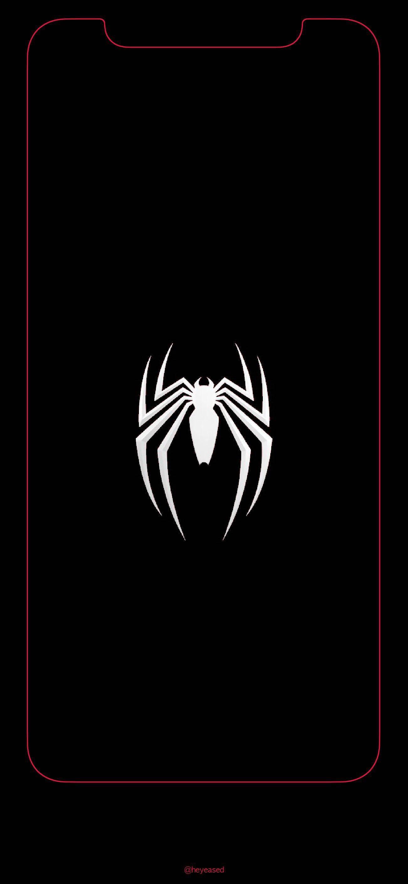 Spider Man Iphone Logo — 1301x2820 wallpaper